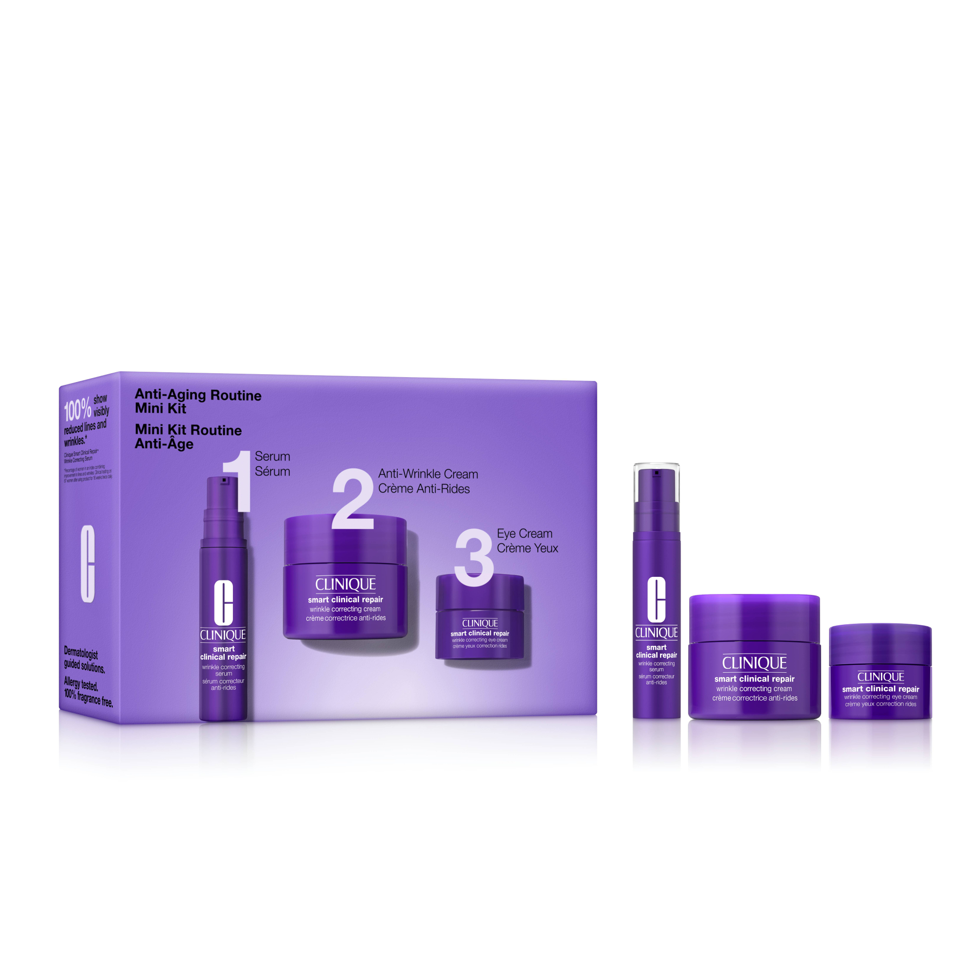 Clinique Anti-Aging Routine: Mini Smart Clinical Repair Kit