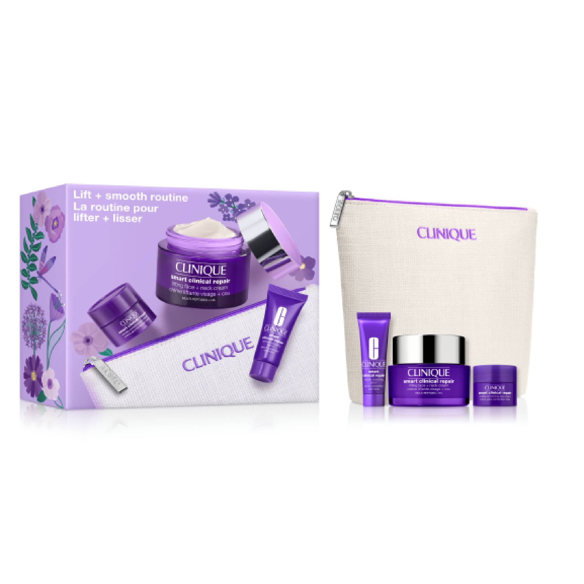 Clinique Lift + Smooth Routine Skincare Set