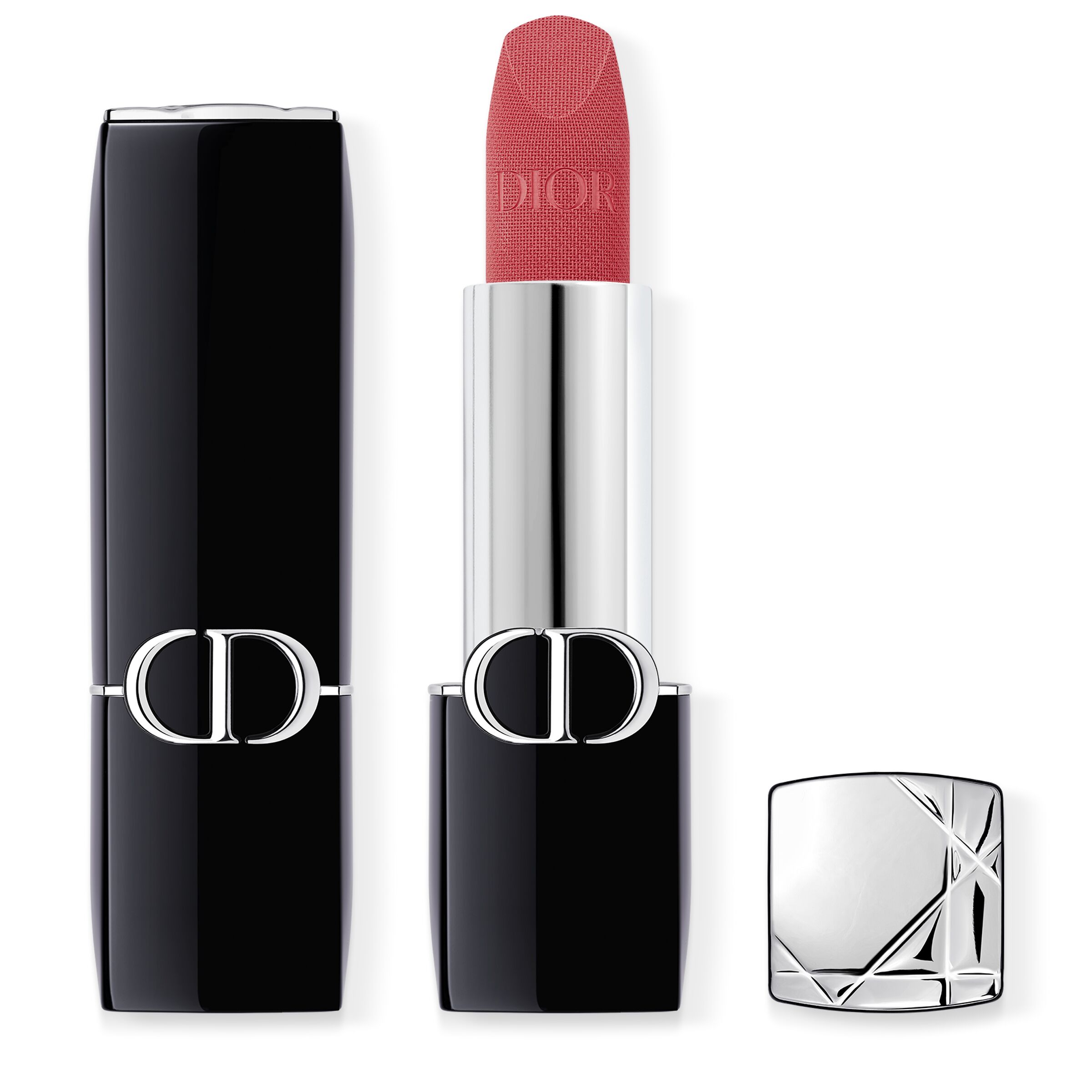 DIOR DIOR ROUGE DIOR LIPSTICK - COMFORT AND LONG WEAR - HYDRATING FLORAL LIP CARE | 581 Virevolte Velvet finish