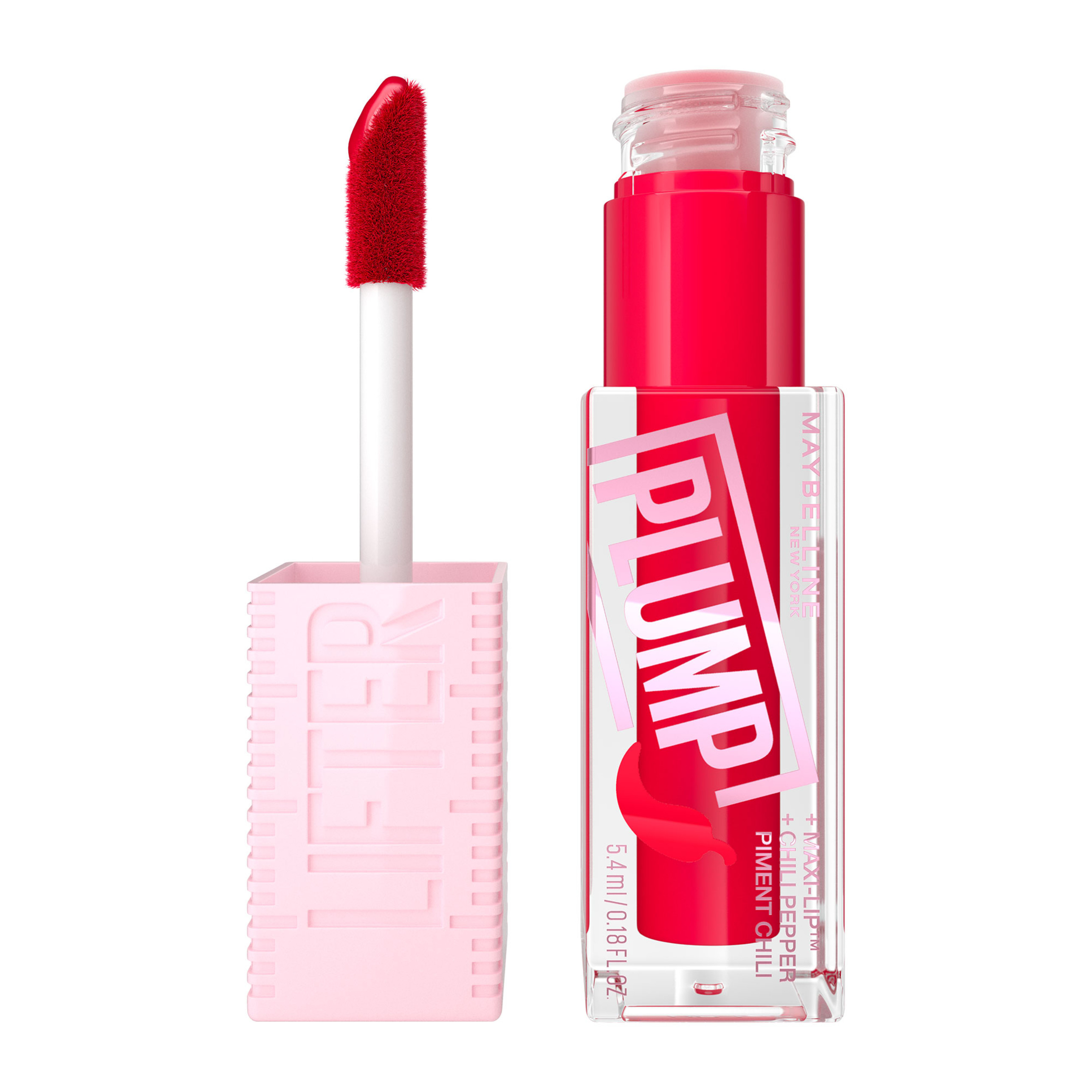 MAYBELLINE MAYBELLINE LIFTER PLUMP LIP PLUMPING GLOSS | 5,4ml Red Flag