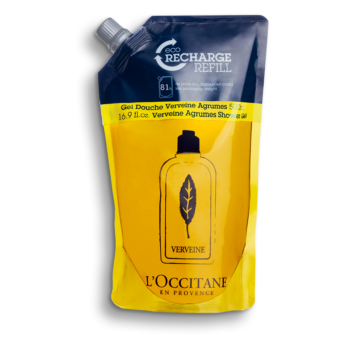 L'OCCITANE VERBENA CITRUS SHOWER GEL ECO-REFILL | 500ml
