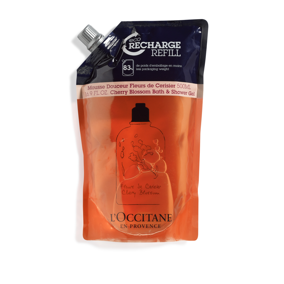 L'OCCITANE L'OCCITANE CHERRY BLOSSOM BATH & SHOWER GEL REFILL | 500ml