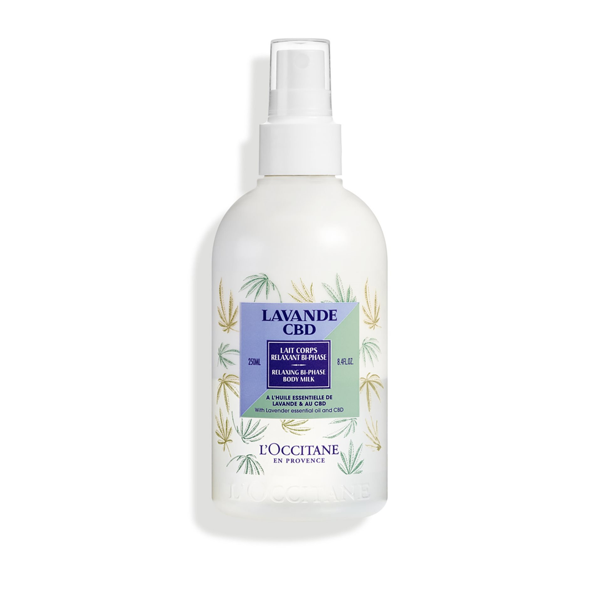 L'OCCITANE L'OCCITANE LAVENDER CBD RELAXING BI-PHASE BODY MILK | 250ml