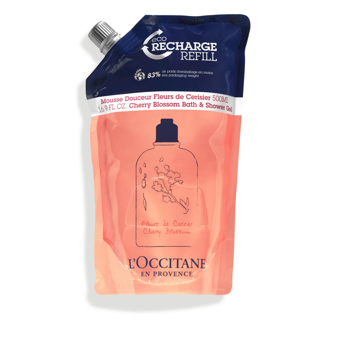 L'OCCITANE L'OCCITANE CHERRY BLOSSOM BATH & SHOWER GEL REFILL | 500ml
