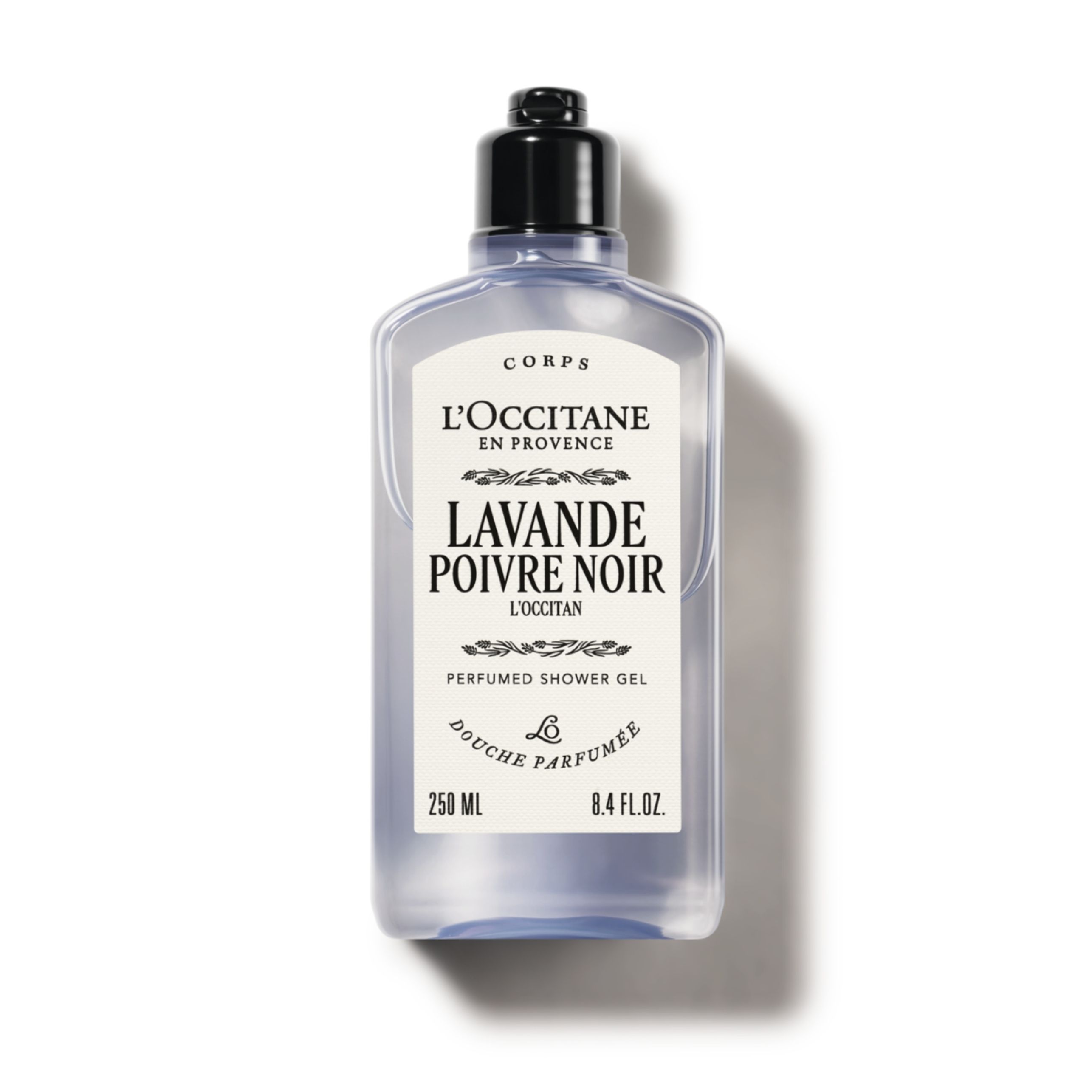 L'OCCITANE LAVANDE POIVRE NOIR PERFUMED SHOWER GEL | 250ml