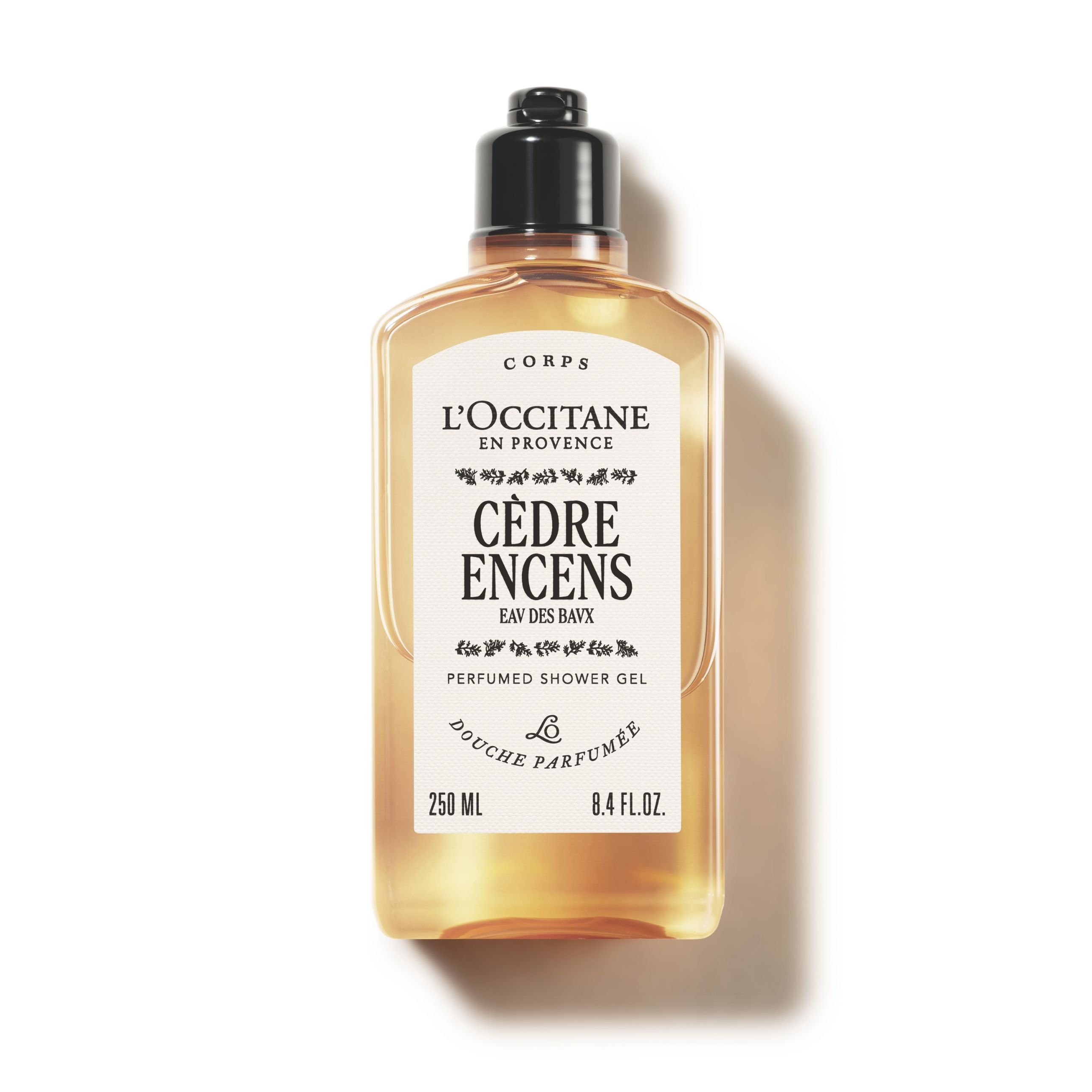 L'OCCITANE CEDRE ENCENS PERFUMED SHOWER GEL | 250ml