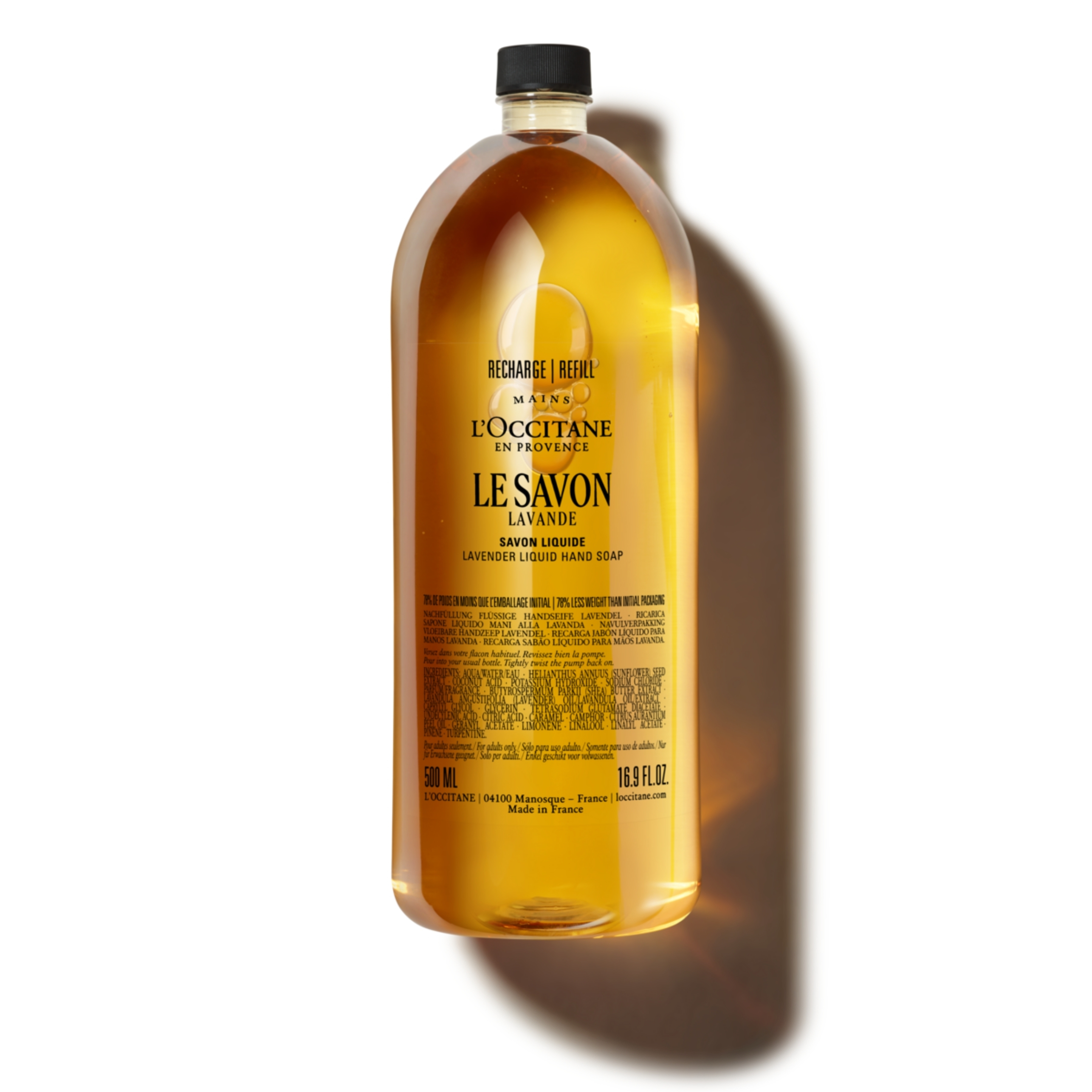 L&Apos Occitane Shea Lavande Hands Liquid Soap Refill 500Ml