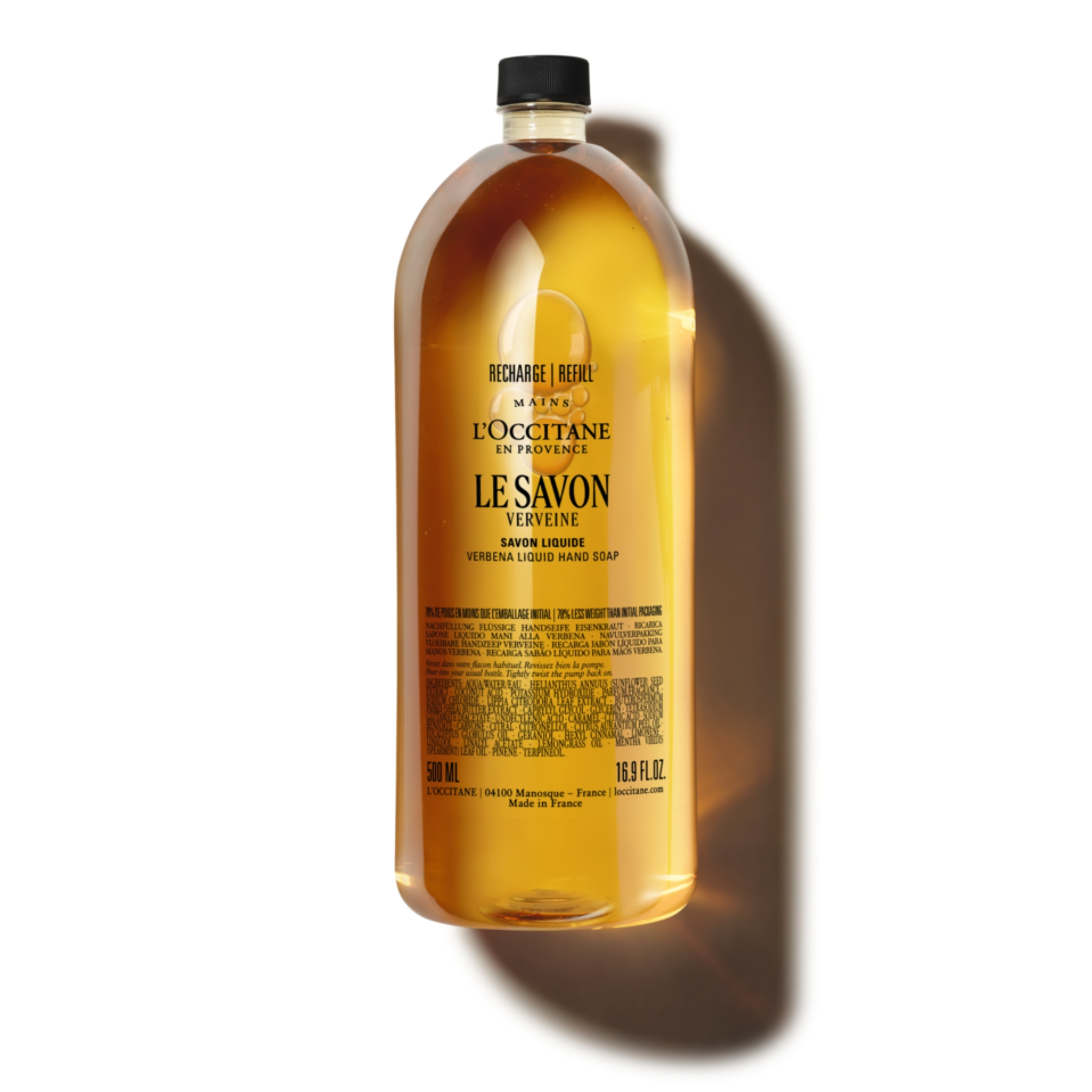 L&Apos Occitane Karité Verbena Hands Liquid Soap Refill 500Ml
