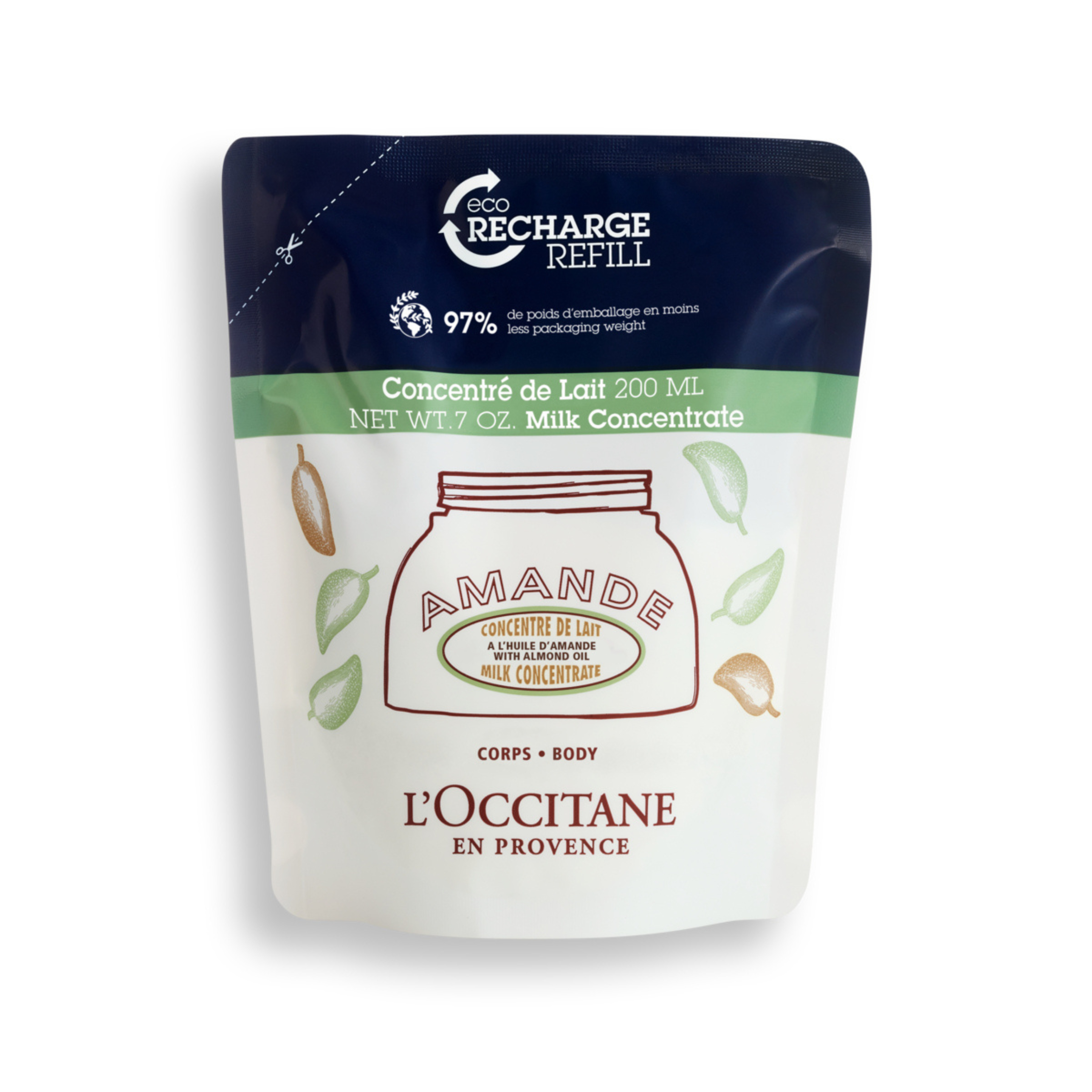 L'OCCITANE ALMOND MILK CONCENTRATE REFILL | 200ml