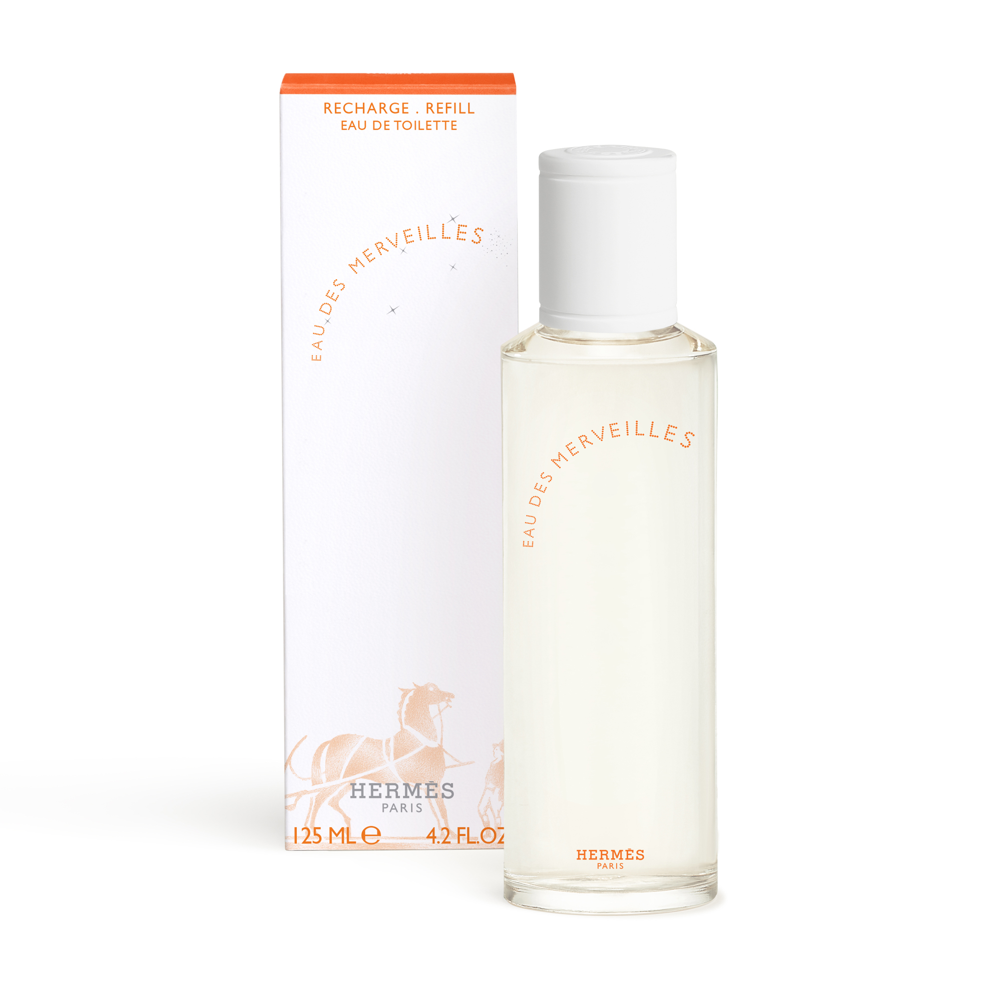 HERMÈS EAU DES MERVEILLES EAU DE TOILETTE REFILL