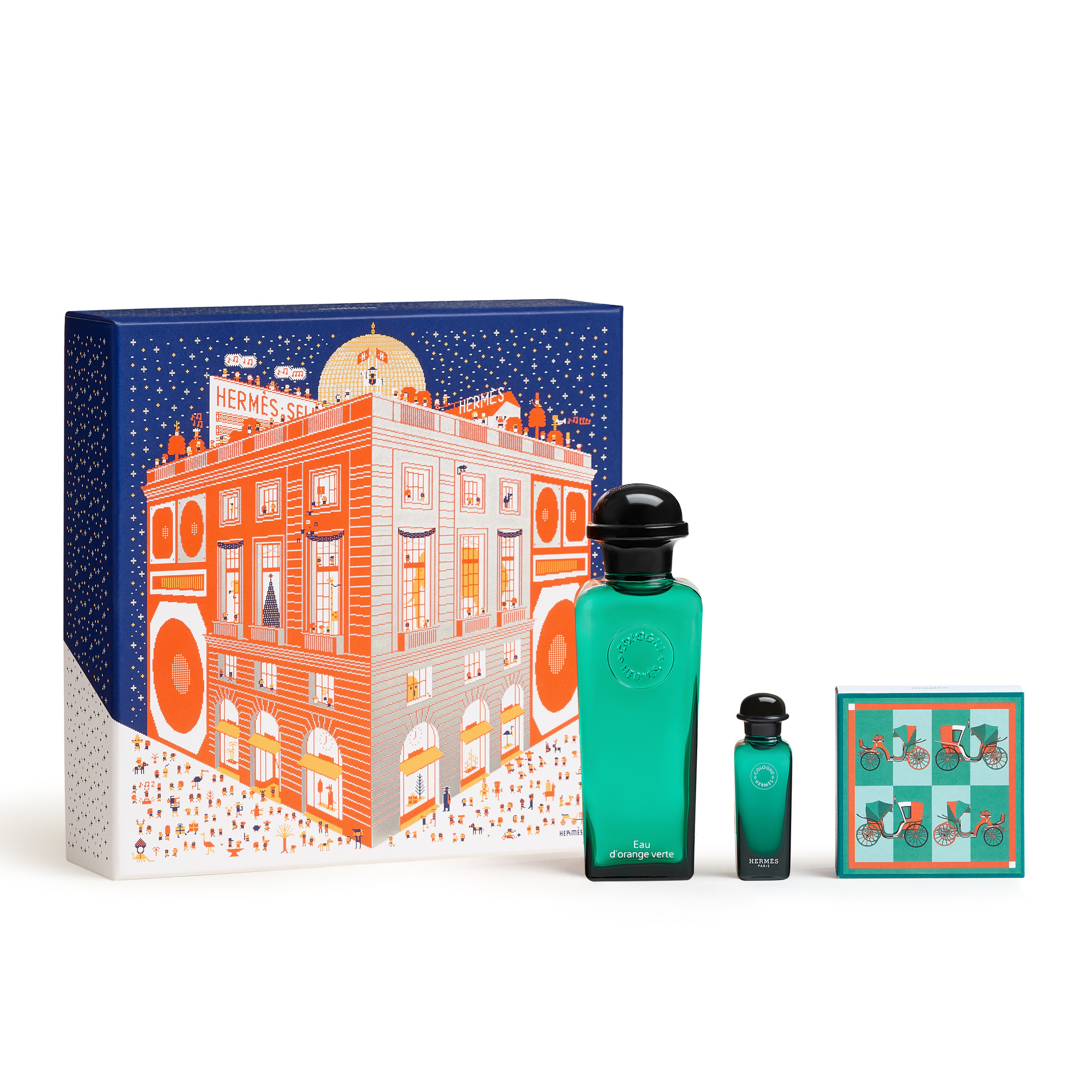 HERMÈS EAU D’ORANGE VERTE EAU DE COLOGNE GIFT SET