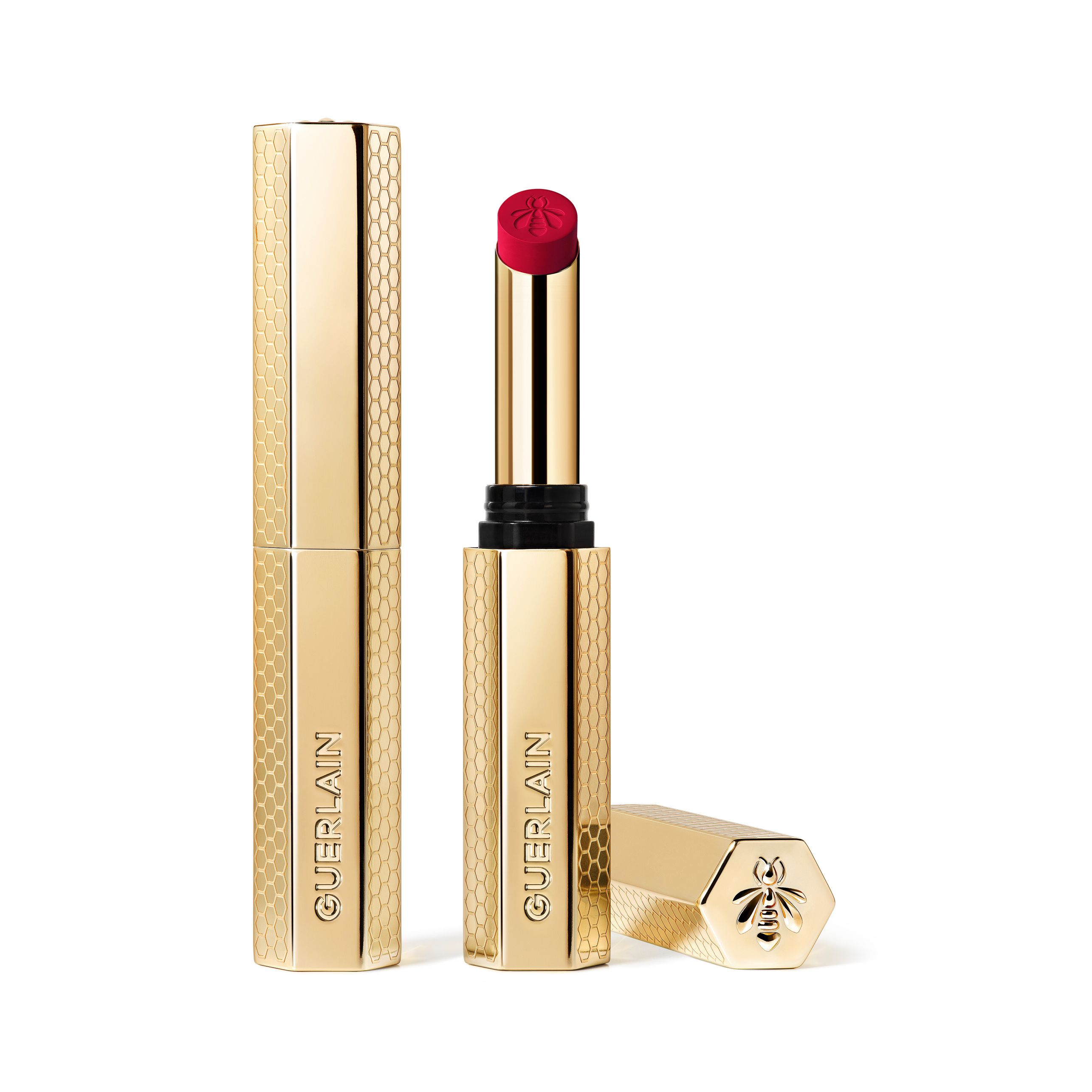 Guerlain Kisskiss Honey-Infused Intense Lipstick 559 Red Bouquet