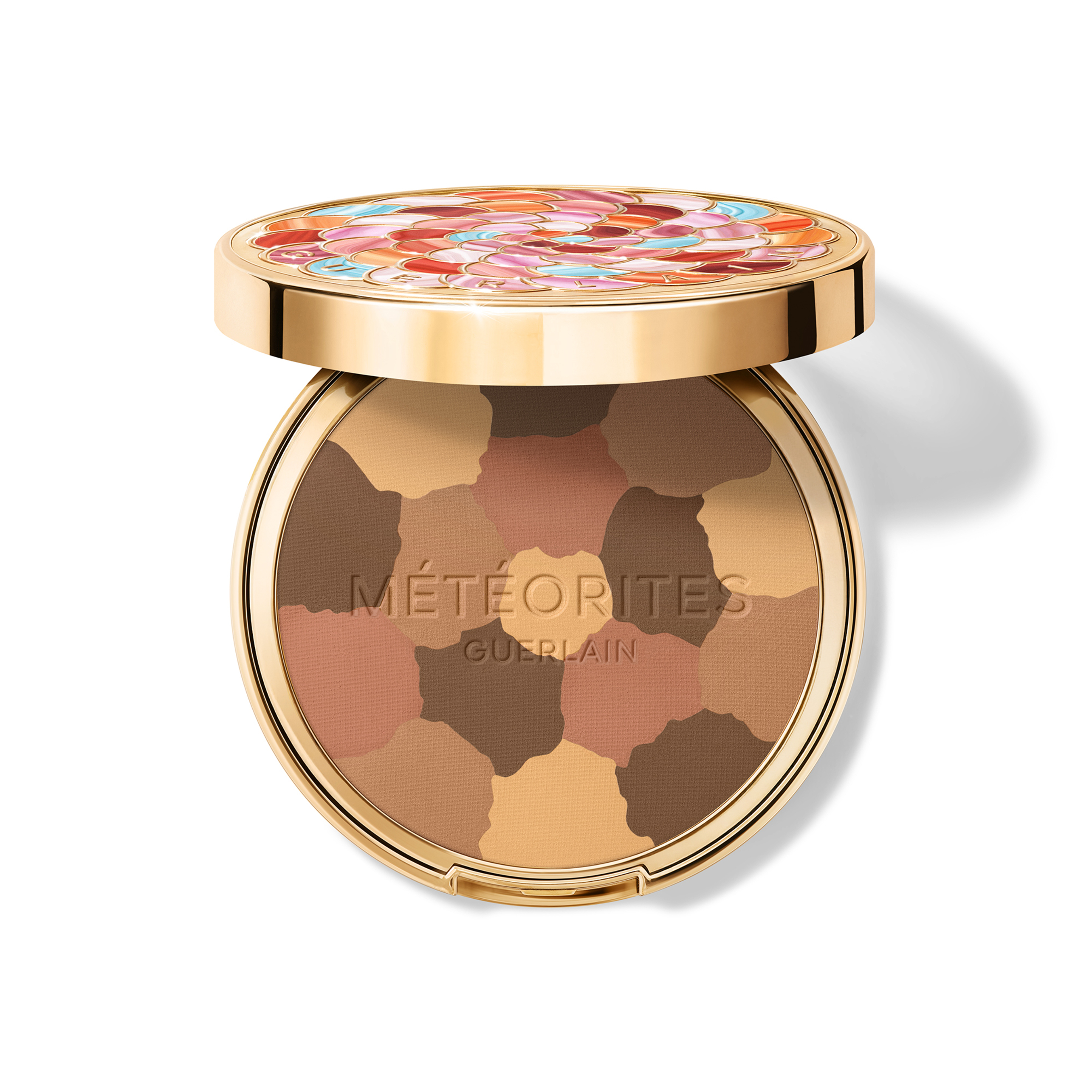 Guerlain Météorites Compact Mattifying And Setting Pressed Powder 04 Amber Ambré