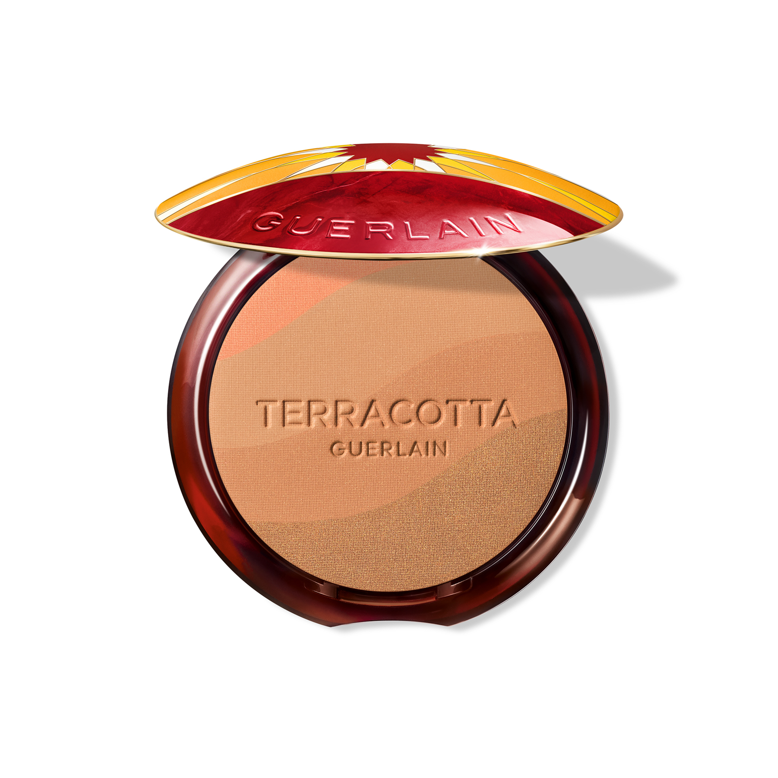 Guerlain Terracotta Golden Dunes The Sun-Kissed Natural Healthy Glow Powder-Limited Edition Red Zagora