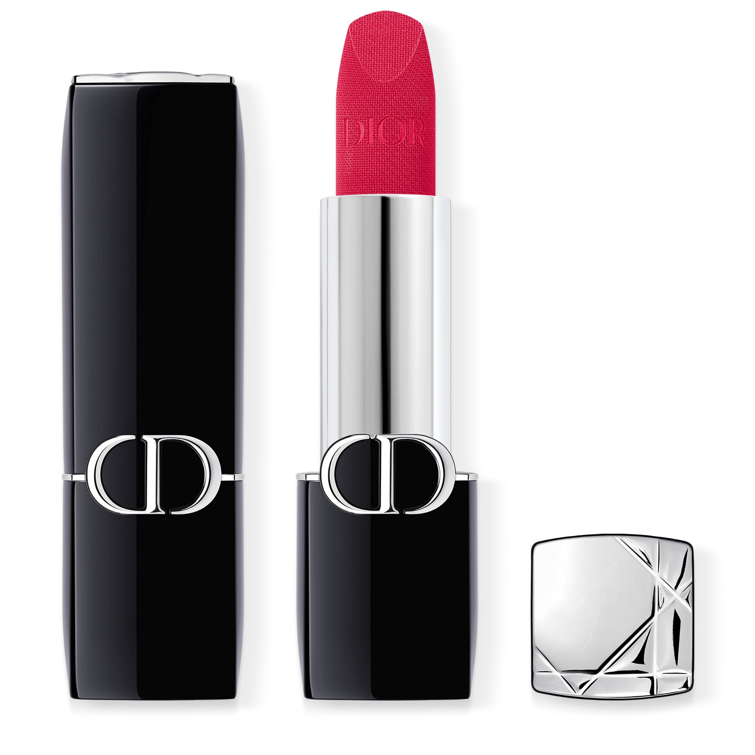 DIOR DIOR ROUGE DIOR LIPSTICK - COMFORT AND LONG WEAR - HYDRATING FLORAL LIP CARE | 784 Rouge Rose Velvet finish