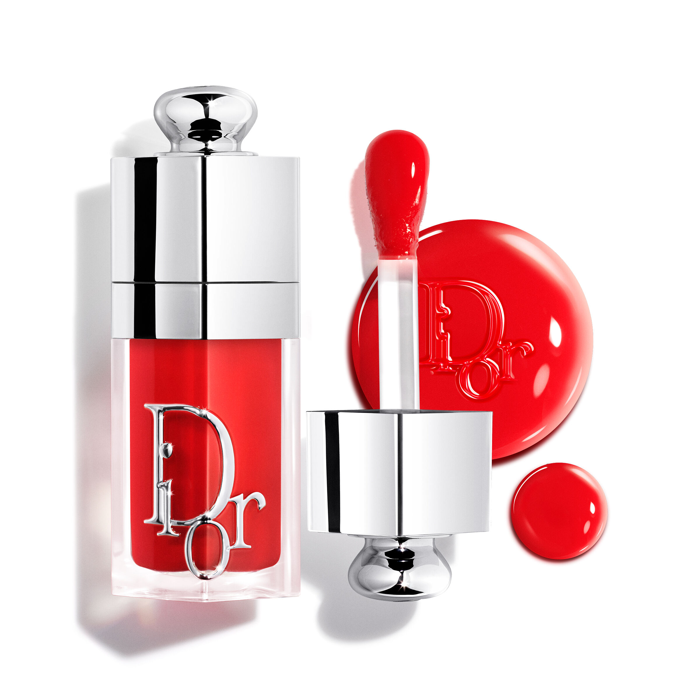 Dior Addict Lip Glow Oil 24H Hydrating - 3 Ultra-Glossy Finishes 6Ml 031 Strawberry