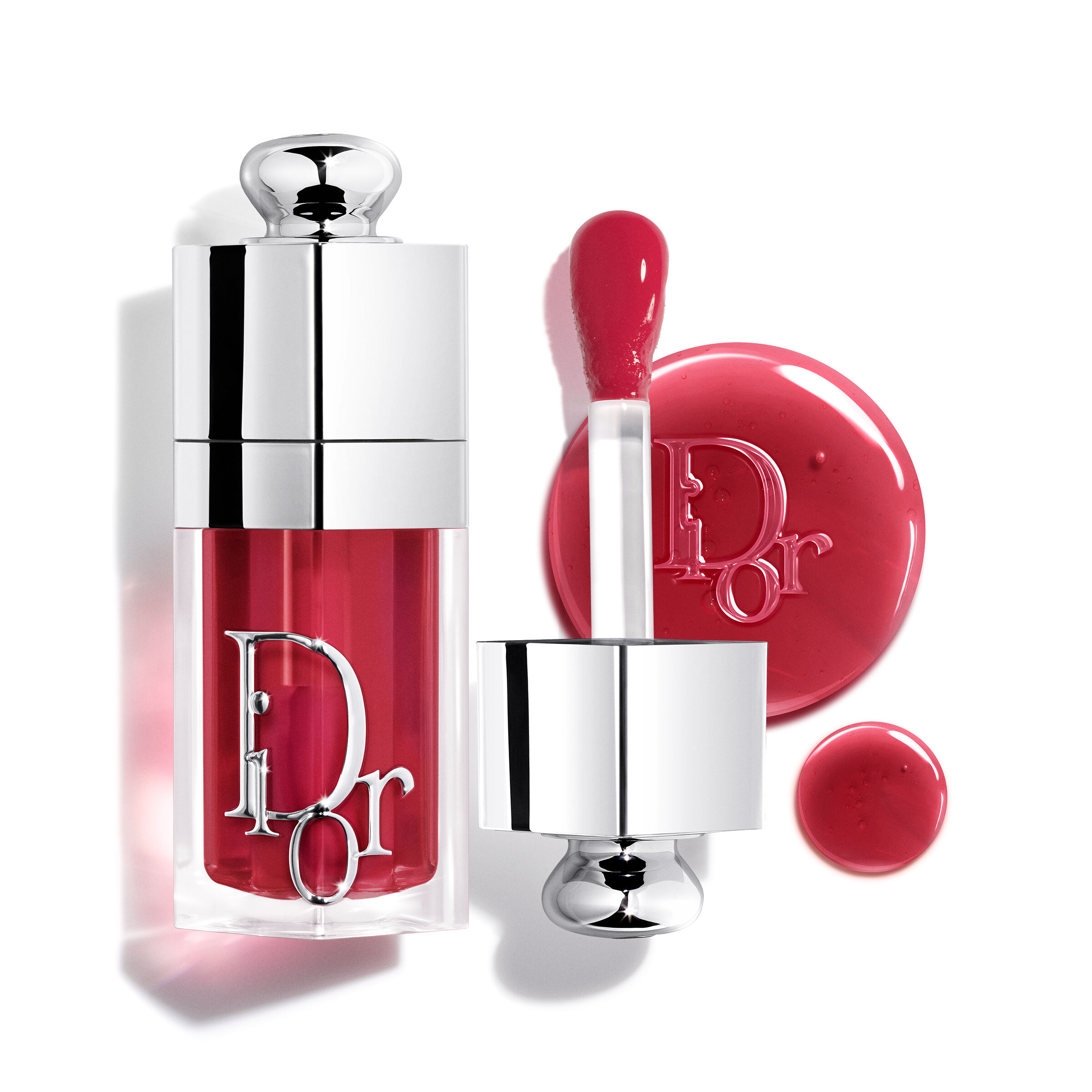 Dior Addict Lip Glow Oil 24H Hydrating - 3 Ultra-Glossy Finishes 6Ml 046 Cranberry