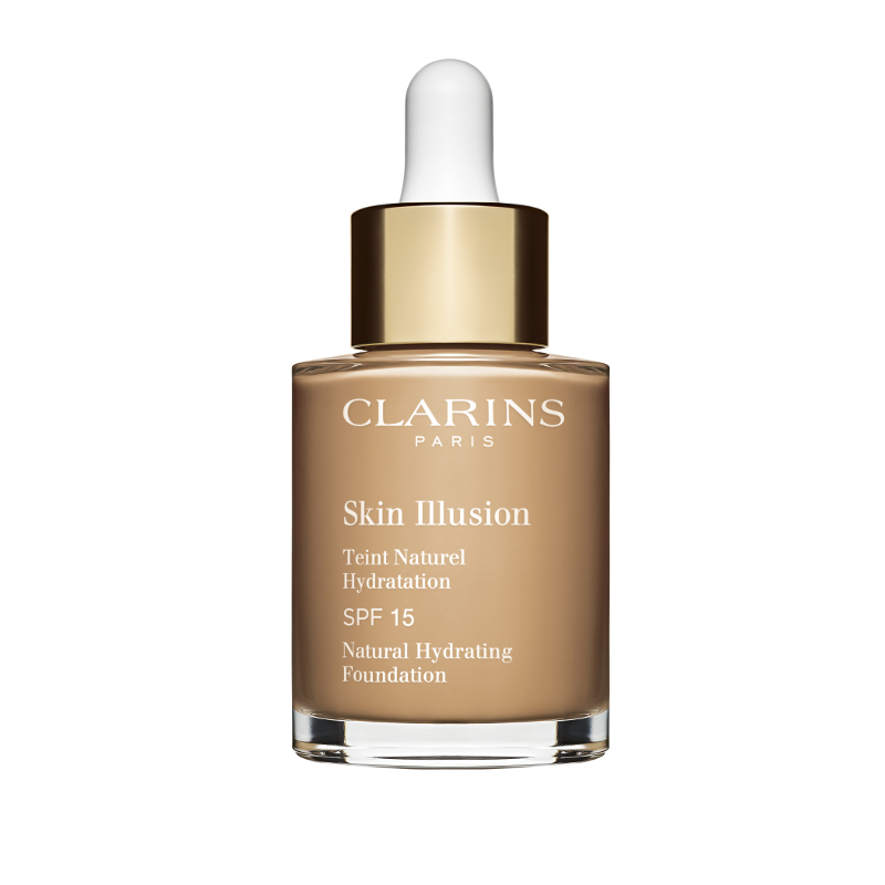 CLARINS CLARINS SKIN ILLUSION NATURAL HYDRATING FOUNDATION SPF 15 | 30ml 110 Honey