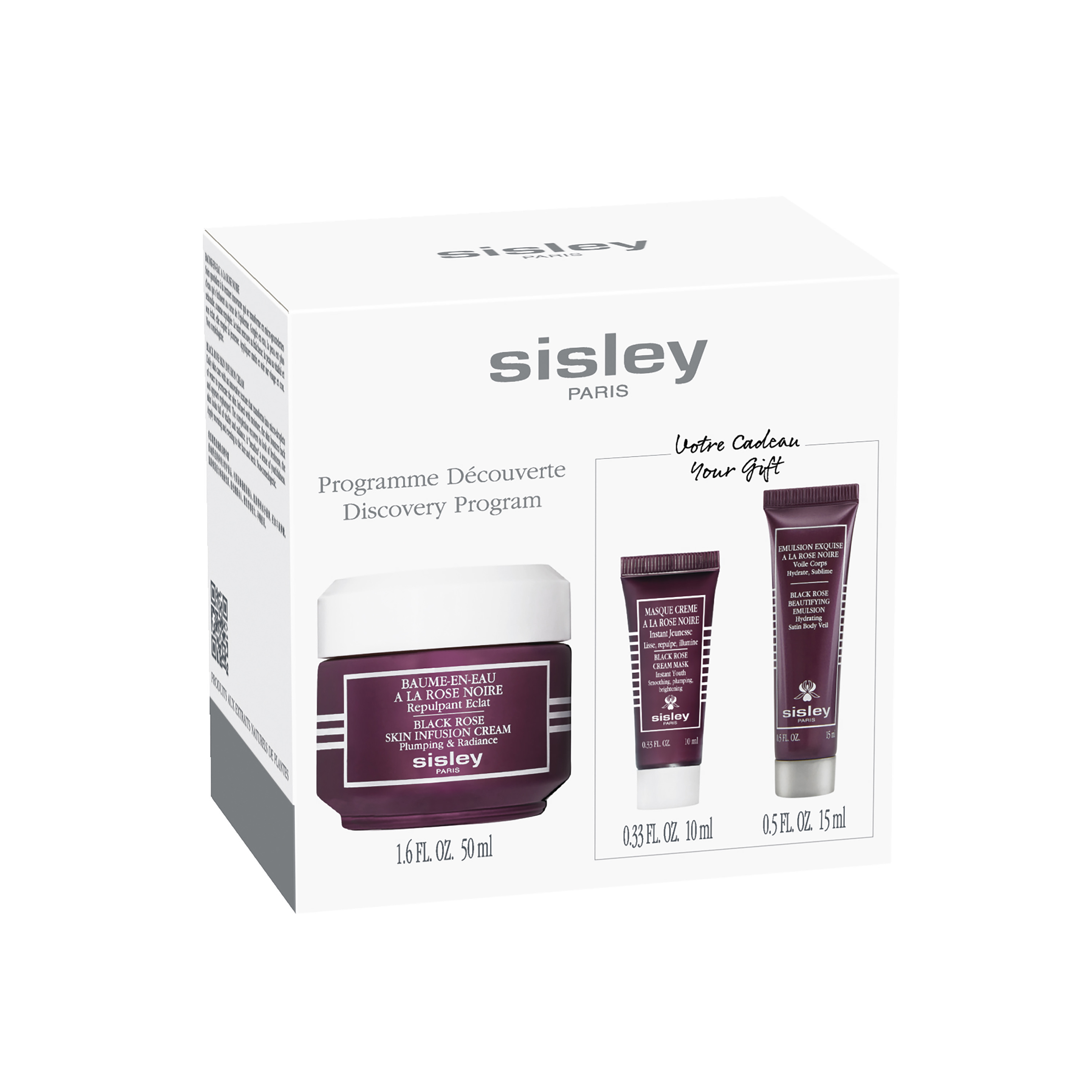 SISLEY PARIS BLACK ROSE SKIN INFUSION SET