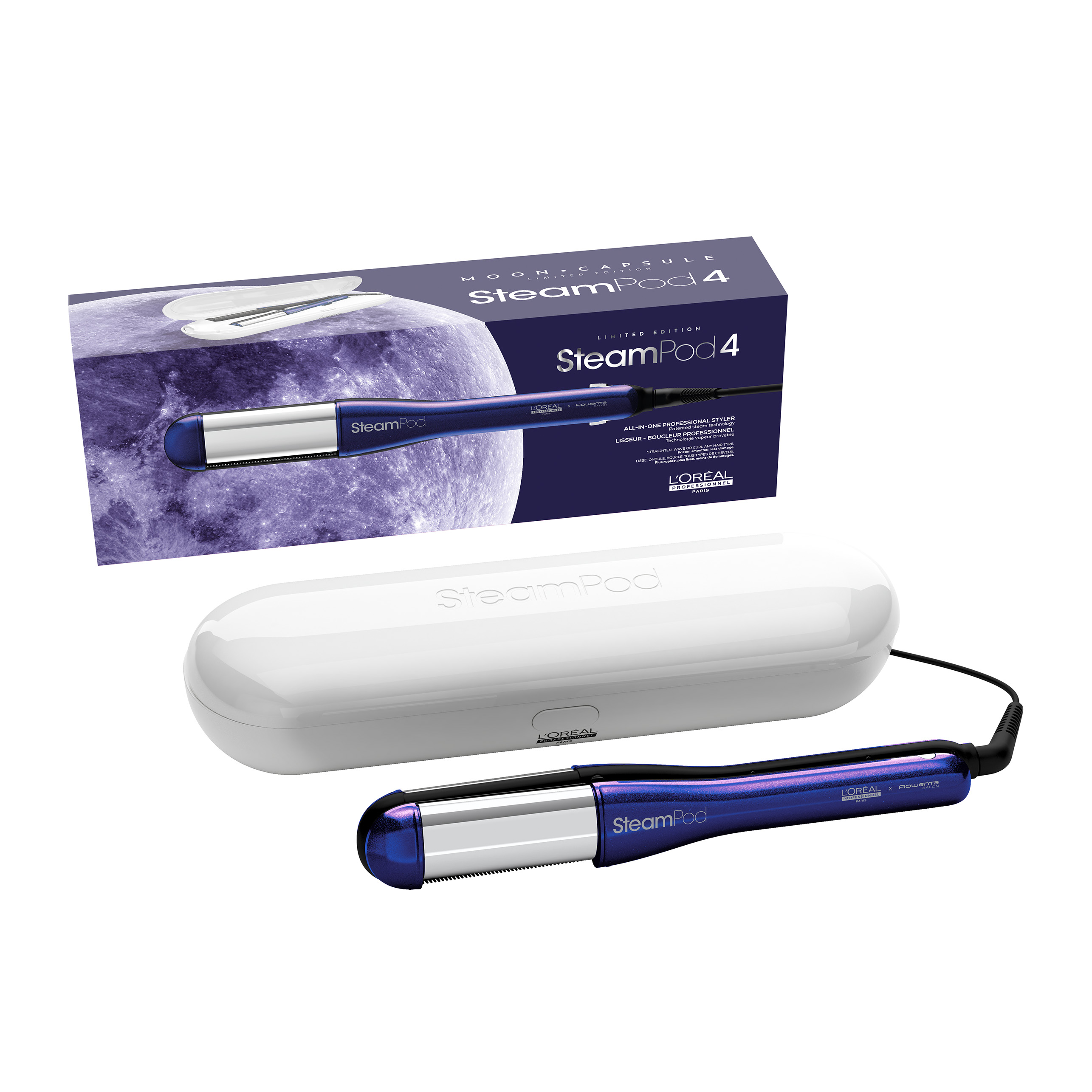 L'OREAL PROFESSIONNEL L’ORÉAL PROFESSIONNEL STEAMPOD 4.0 MOON CAPSULE ΙΣΙΩΤΙΚΗ ΜΑΛΛΙΩΝ ΜΕ ΑΤΜΟ