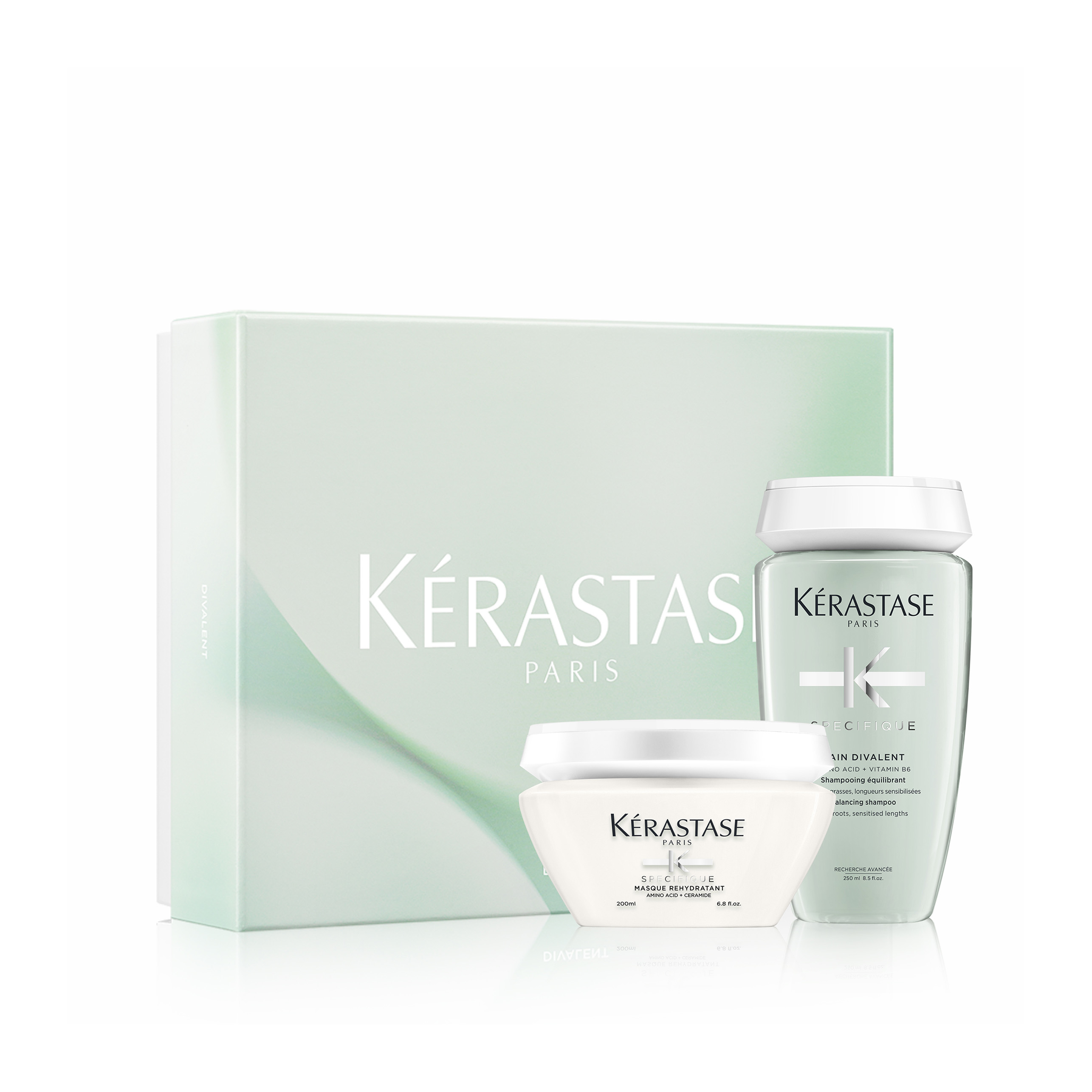 KERASTASE KERASTASE SPECIFIQUE DIVALENT ΣΕΤ ΠΕΡΙΠΟΙΗΣΗΣ ΓΙΑ ΛΙΠΑΡΑ ΜΑΛΛΙΑ