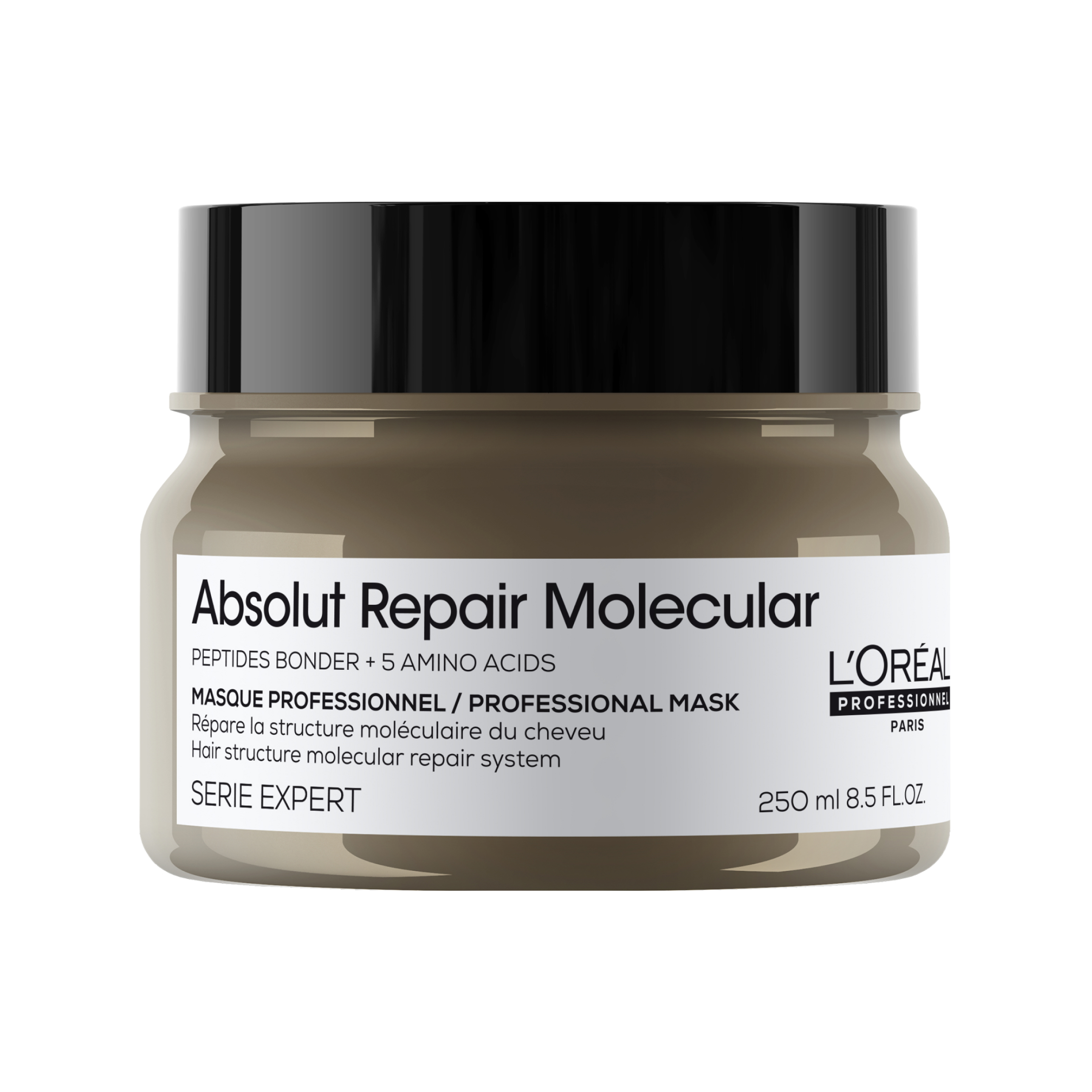 L'OREAL PROFESSIONNEL ABSOLUT REPAIR MOLECULAR ΜΑΣΚΑ ΜΟΡΙΑΚΗΣ ΕΠΑΝΟΡΘΩΣΗΣ ΓΙΑ ΤΑΛΑΙΠΩΡΗΜΕΝΑ ΜΑΛΛΙΑ | 250ml