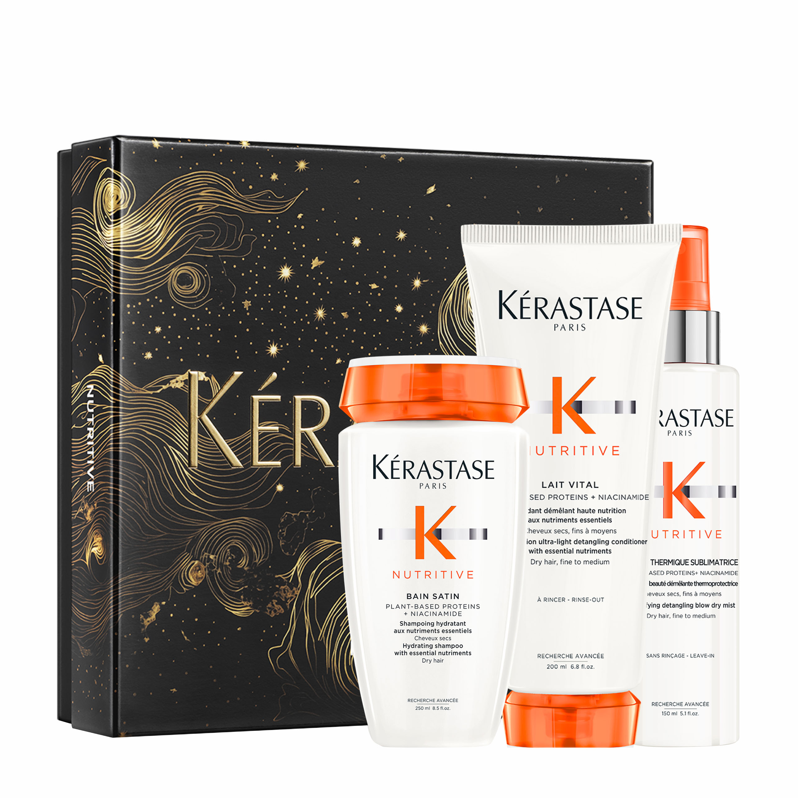 KERASTASE KERASTASE NUTRITIVE ΣΕΤ ΠΕΡΙΠΟΙΗΣΗΣ ΓΙΑ ΞΗΡΑ ΜΑΛΛΙΑ