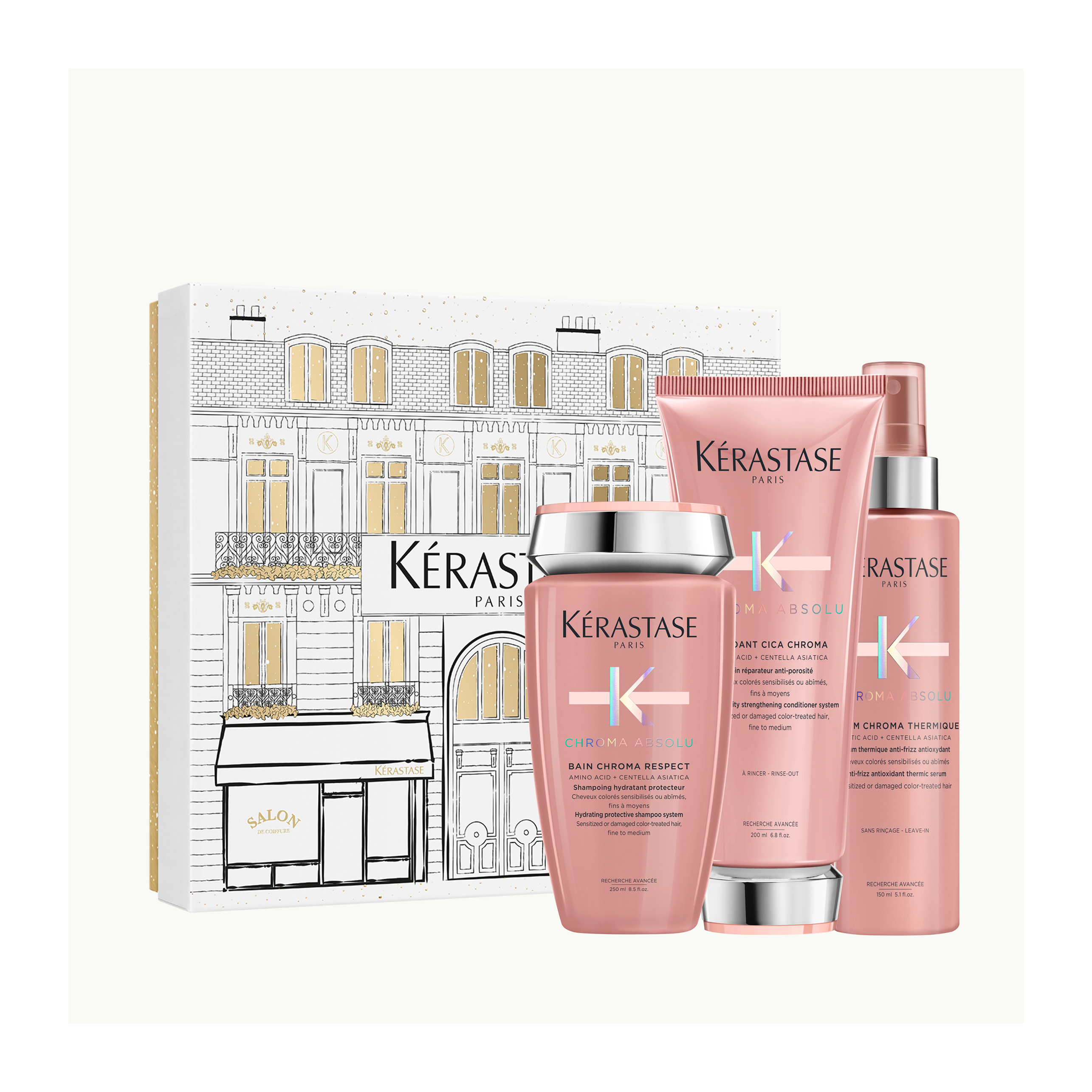 KERASTASE CHROMA ABSOLU ΓΙΑ ΒΑΜΜΕΝΑ ΜΑΛΛΙΑ GIFT SET