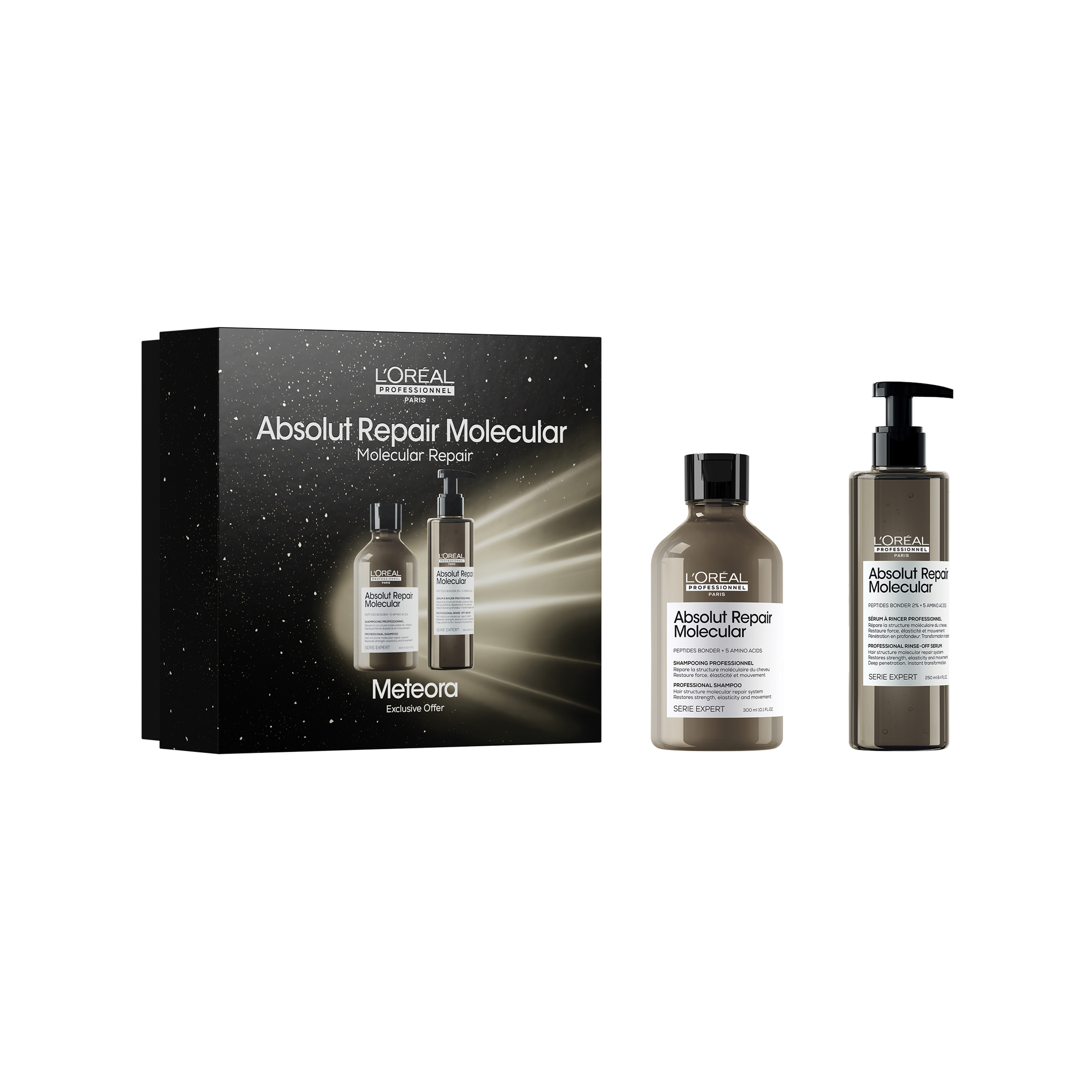 L'OREAL PROFESSIONNEL ABSOLUT REPAIR MOLECULAR ΓΙΑ ΜΟΡΙΑΚΗ ΕΠΑΝΟΡΘΩΣΗ DUO GIFT SET