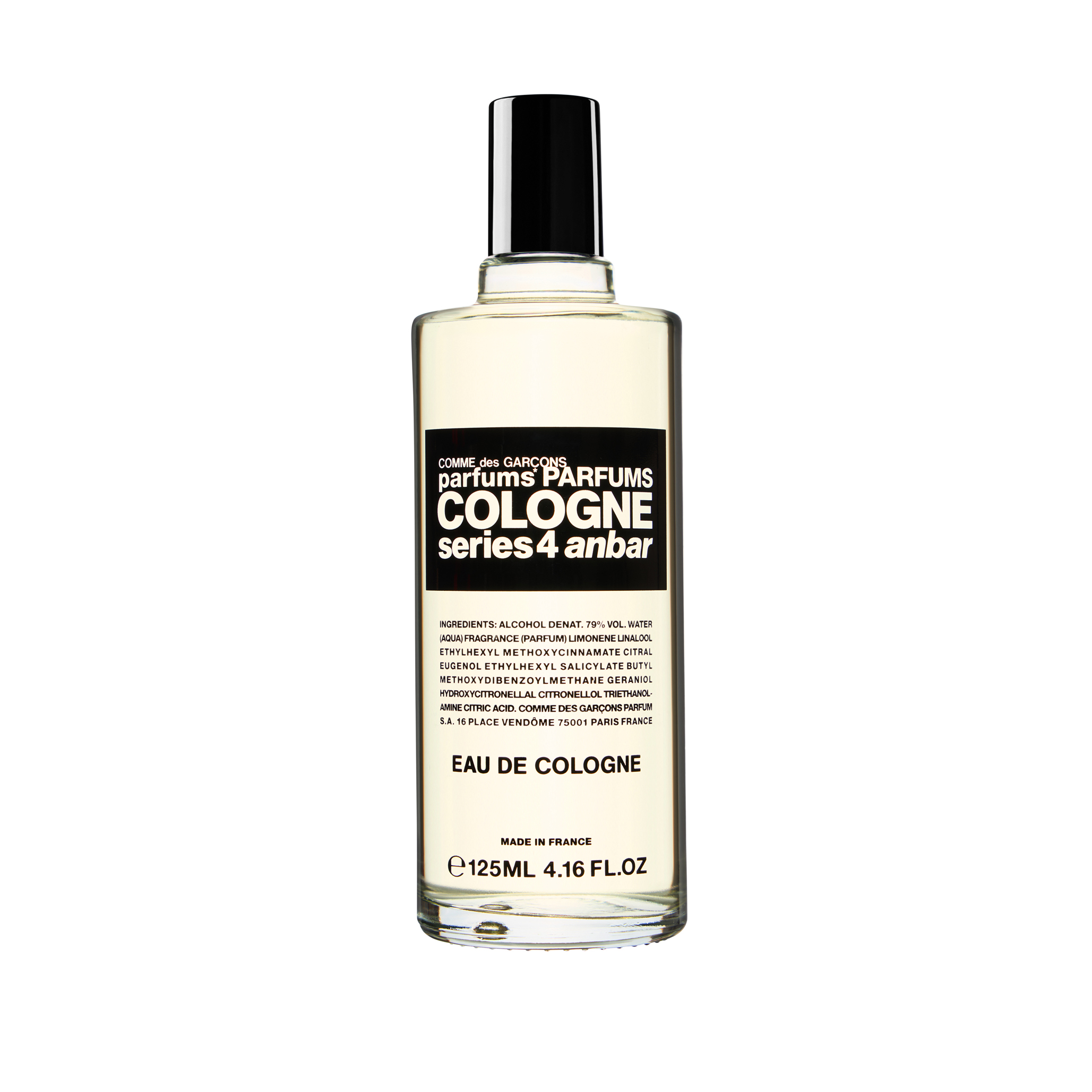 COMME des GARÇONS PARFUMS COLOGNE SERIES 4 : ANBAR EAU DE COLOGNE | 125ml