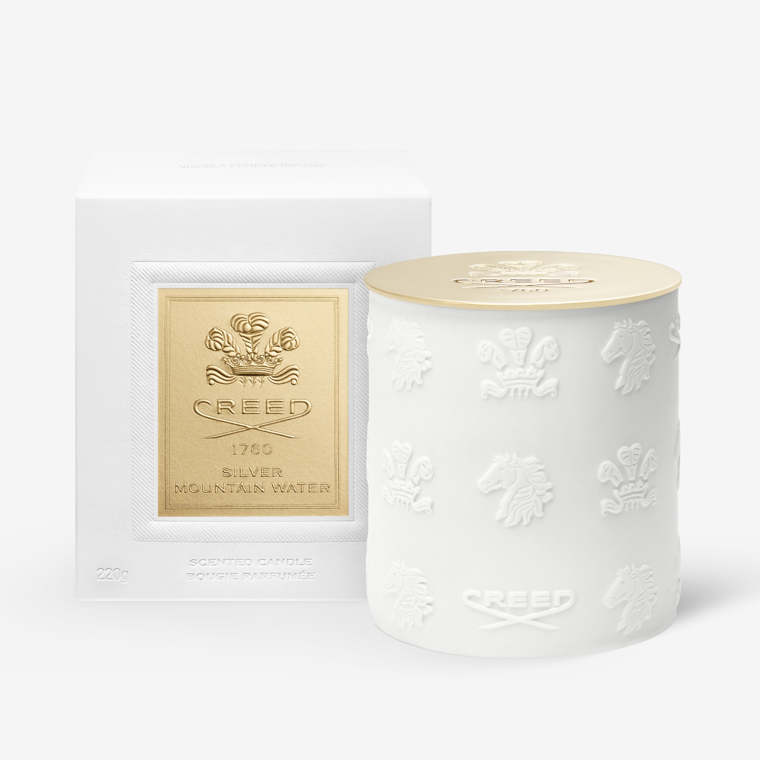 Creed Silver Mountain Water Candle 220Gr
