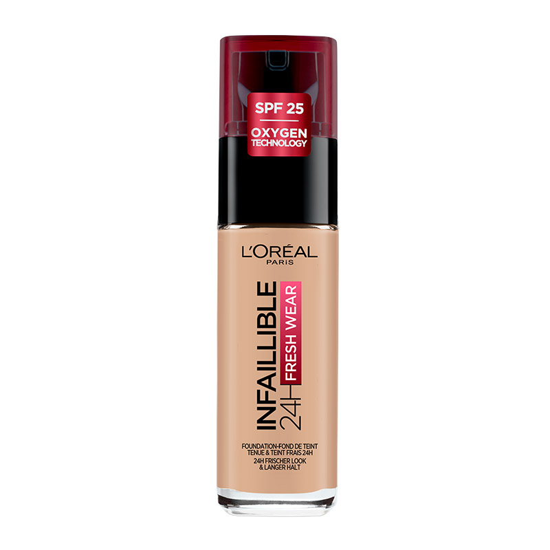 L’ORÉAL PARIS L’ORÉAL PARIS INFAILLIBLE 24H LIQUID FOUNDATION, FOR FULL COVERAGE | 30ml 145 Beige Rose