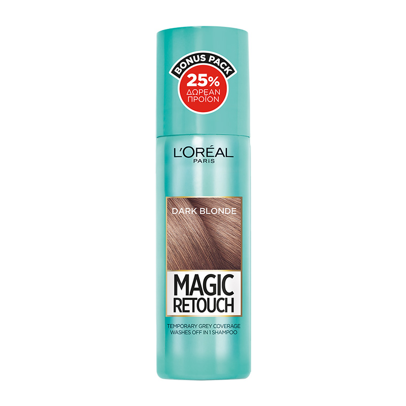 L’ORÉAL PARIS L’ORÉAL PARIS MAGIC RETOUCH SPRAY ΚΑΛΥΨΗΣ ΛΕΥΚΩΝ ΡΙΖΩΝ 25% ΔΩΡΕΑΝ ΠΡΟΪΟΝ | 100ml Dark Blonde