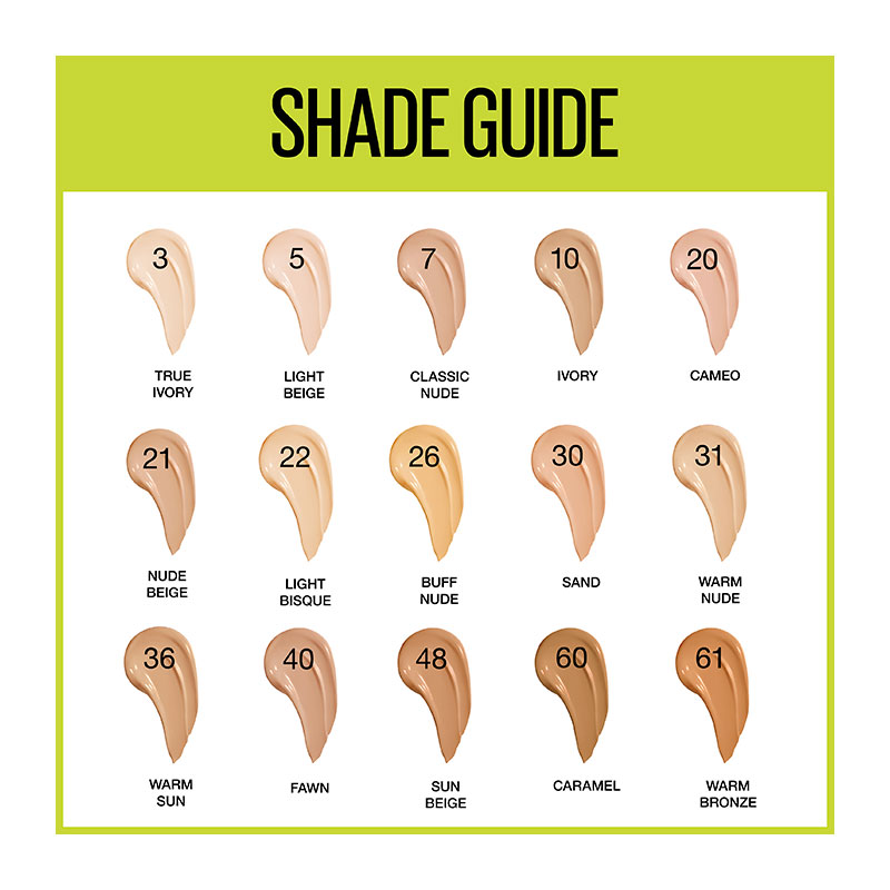 MAYBELLINE MAYBELLINE SUPERSTAY 30H FULL COVERAGE FOUNDATION | 30ml 21 Nude Beige