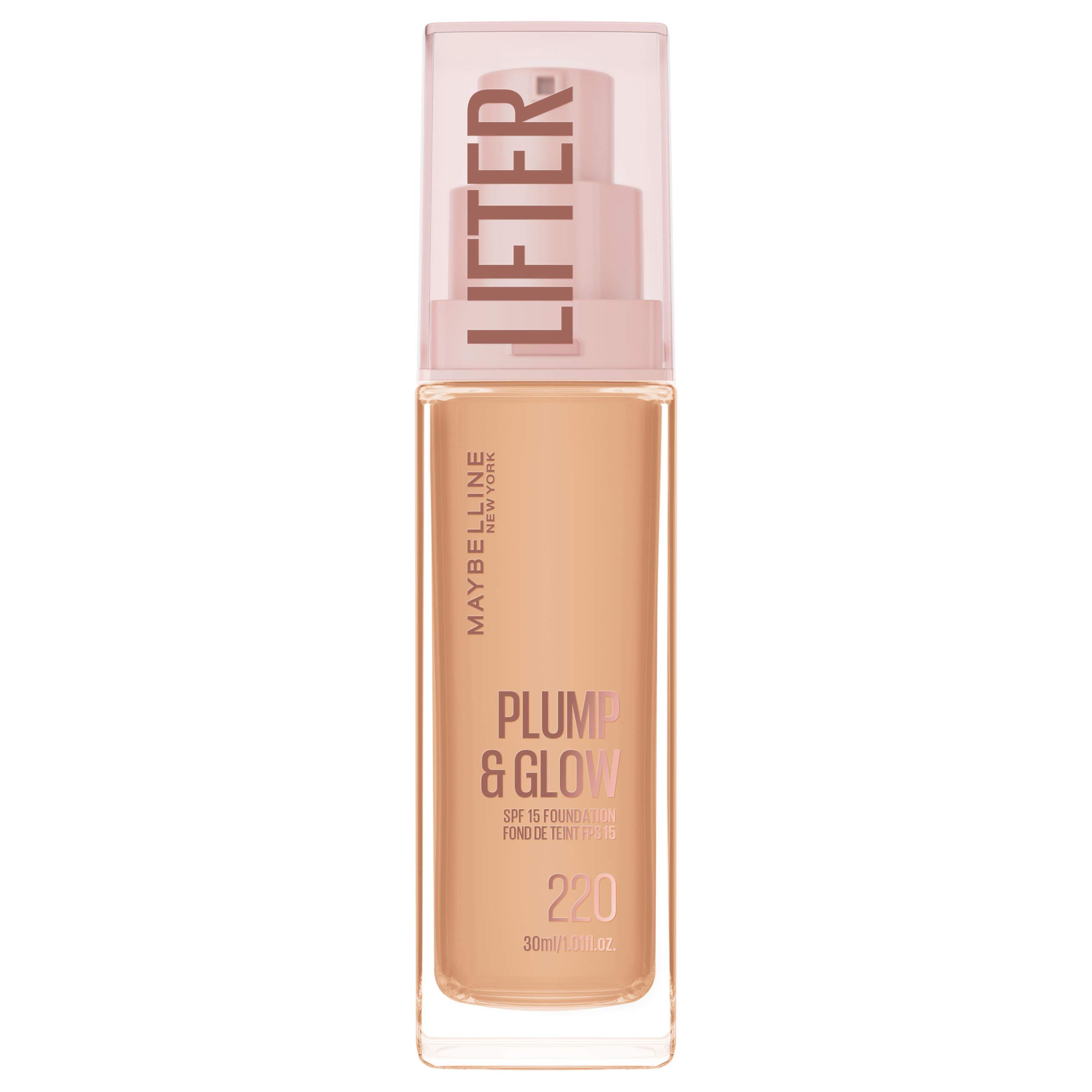 Maybelline Lifter Plump Glow Foundation 220