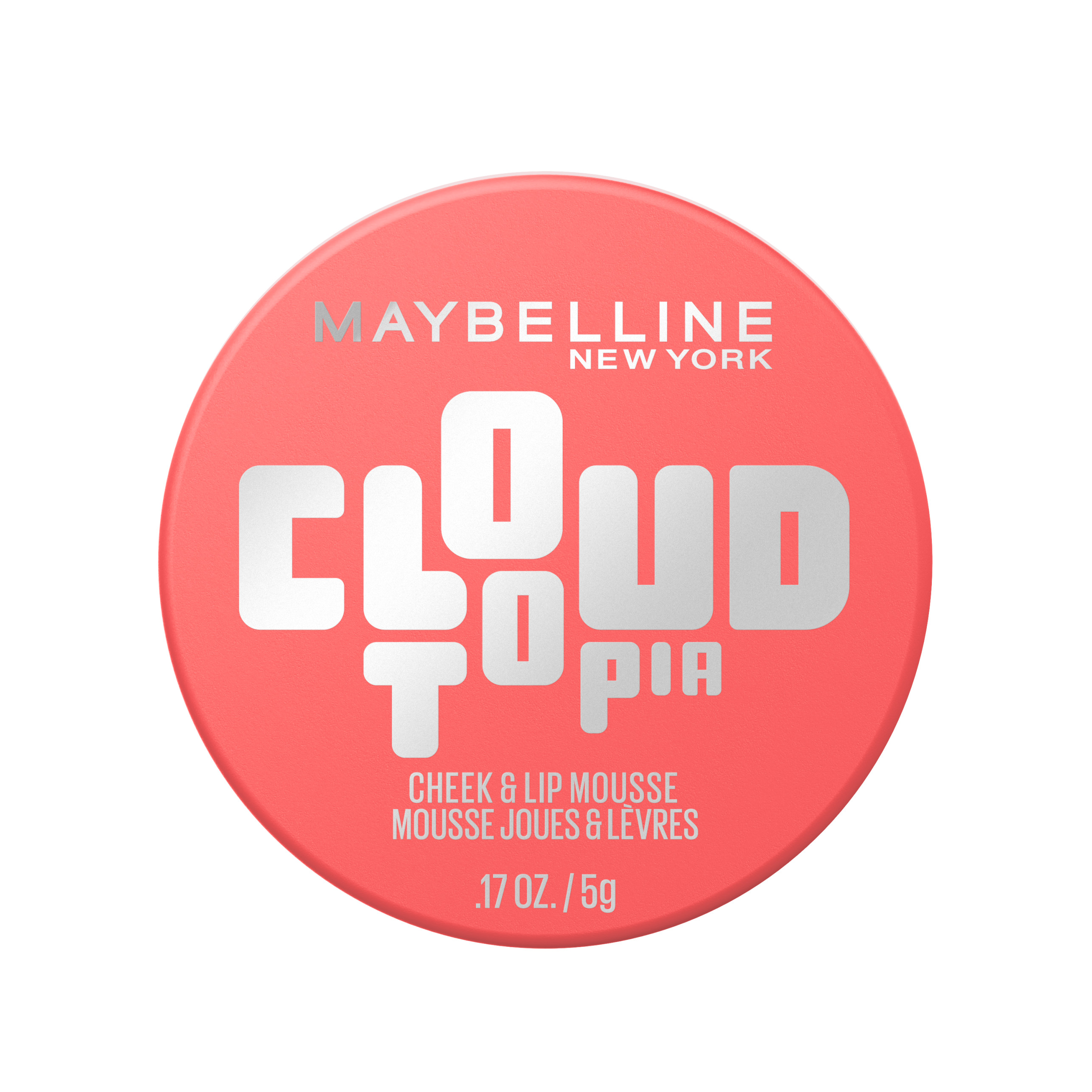 Maybelline Cloudtopia Cheek Lip Mousse 5 Coral Illusion