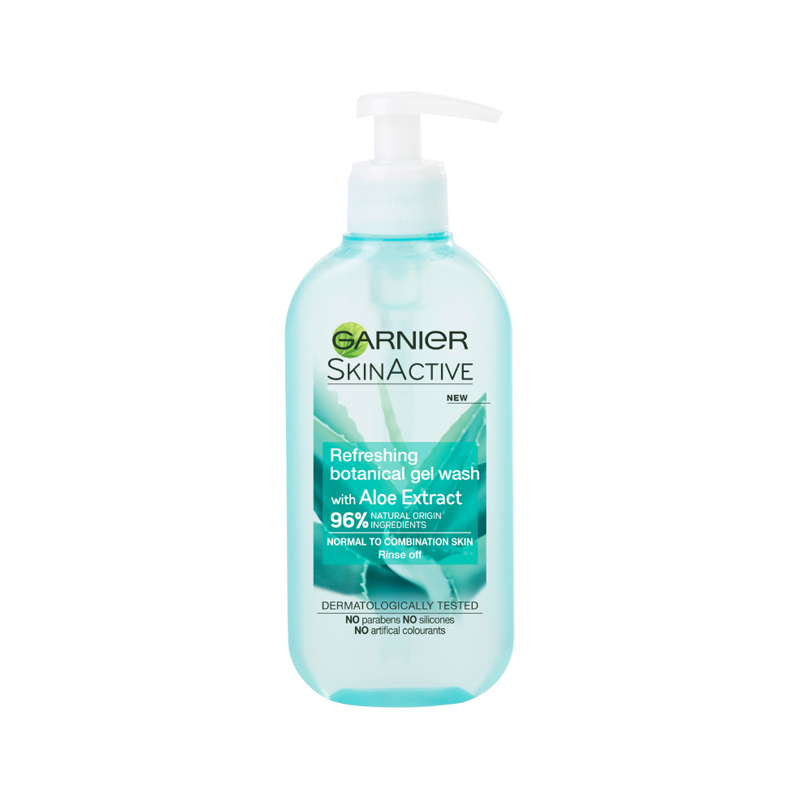GARNIER SKIN ACTIVE BOTANICAL GEL WASH ALOE VERA | 200ml