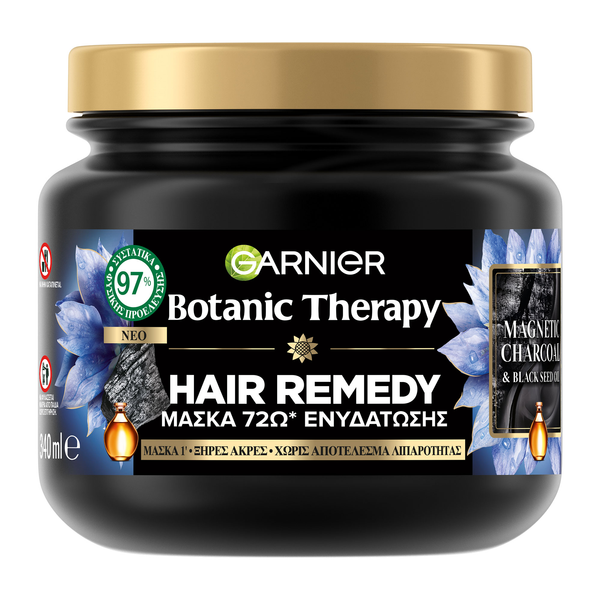 GARNIER BOTANIC THERAPY ΜΑΣΚΑ ΜΑΛΛΙΩΝ MAGNETIC CHARCOAL | 340ml