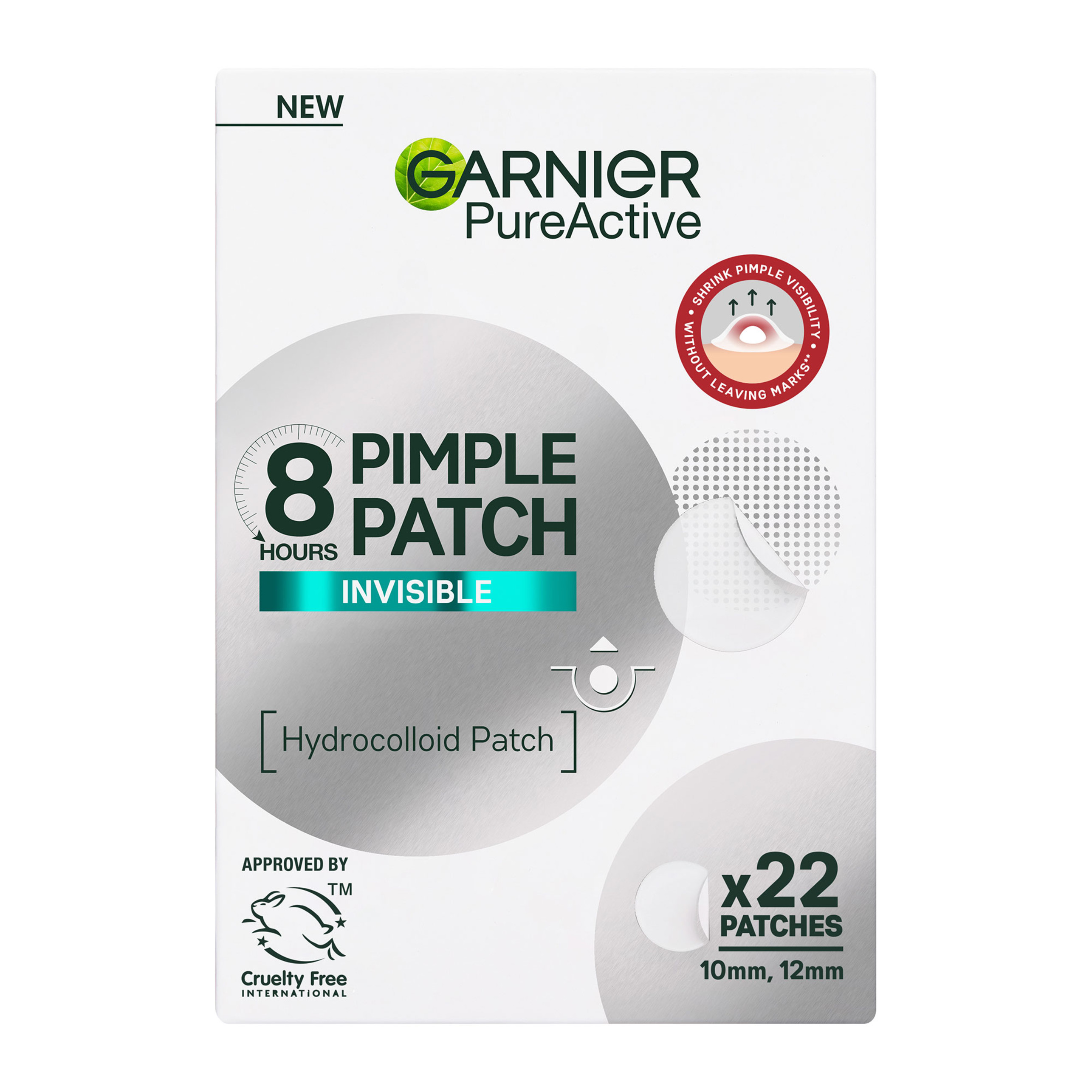GARNIER PIMPLE PATCHES - ΕΠΙΘΕΜΑΤΑ ΚΑΤΑ ΤΩΝ ΑΤΕΛΕΙΩΝ | 22pcs