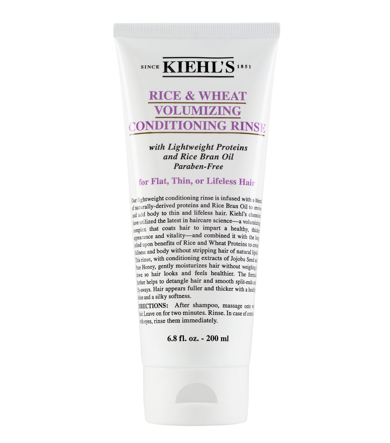 KIEHL’S KIEHL’S RICE AND WHEAT VOLUMIZING CONDITIONING RINSE | 200ml