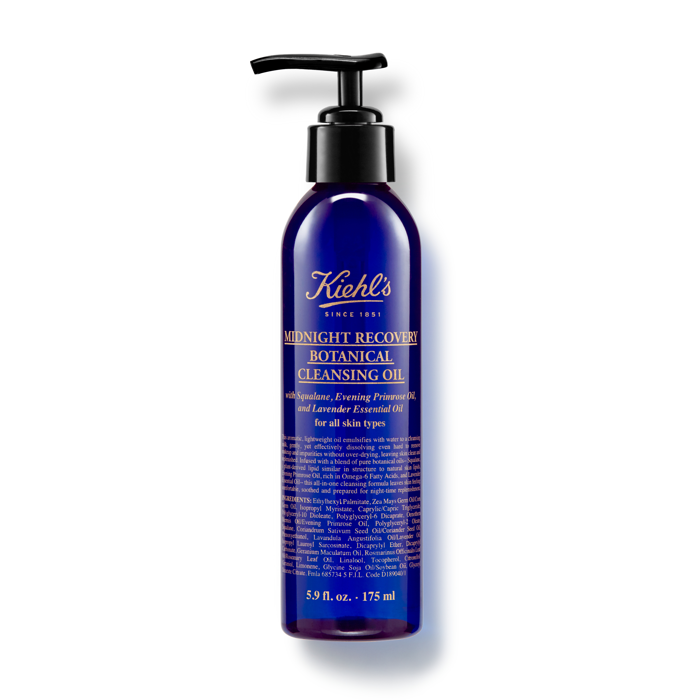 KIEHL’S MIDNIGHT RECOVERY BOTANICAL CLEANSING OIL | 175ml