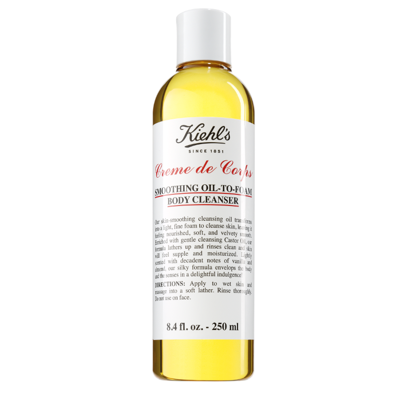 KIEHL’S CREME DE CORPS SMOOTHING OIL-TO-FOAM BODY CLEANSER | 250ml
