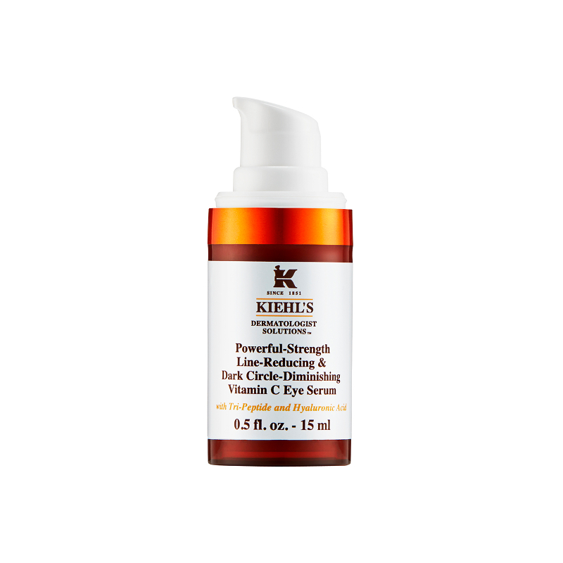 KIEHL’S POWERFUL-STRENGTH LINE-REDUCING & DARK CIRCLE-DIMINISHING VITAMIN C EYE SERUM | 15ml