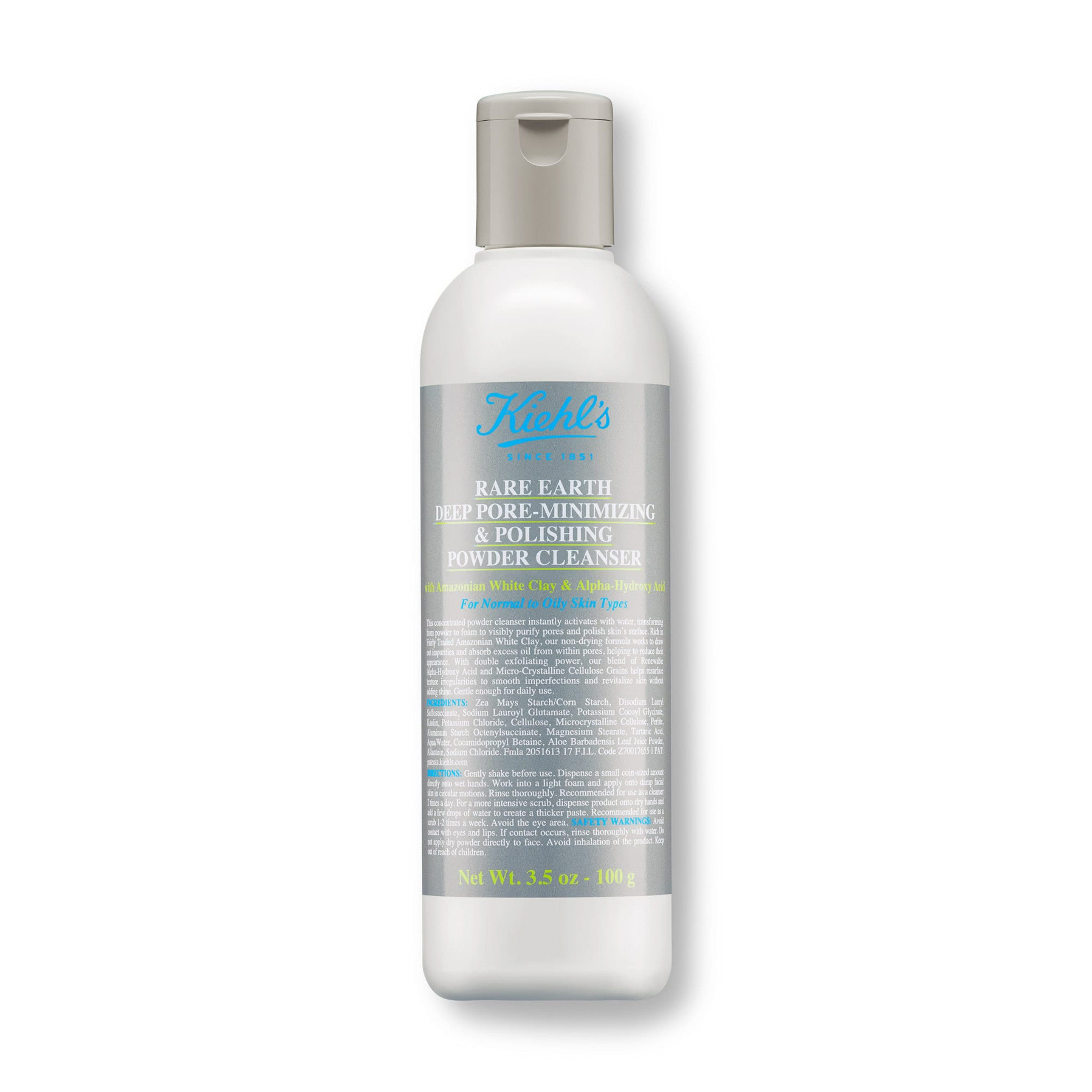 KIEHL’S RARE EARTH DEEP PORE-MINIMIZING & POLISHING POWDER CLEANSER | 100gr