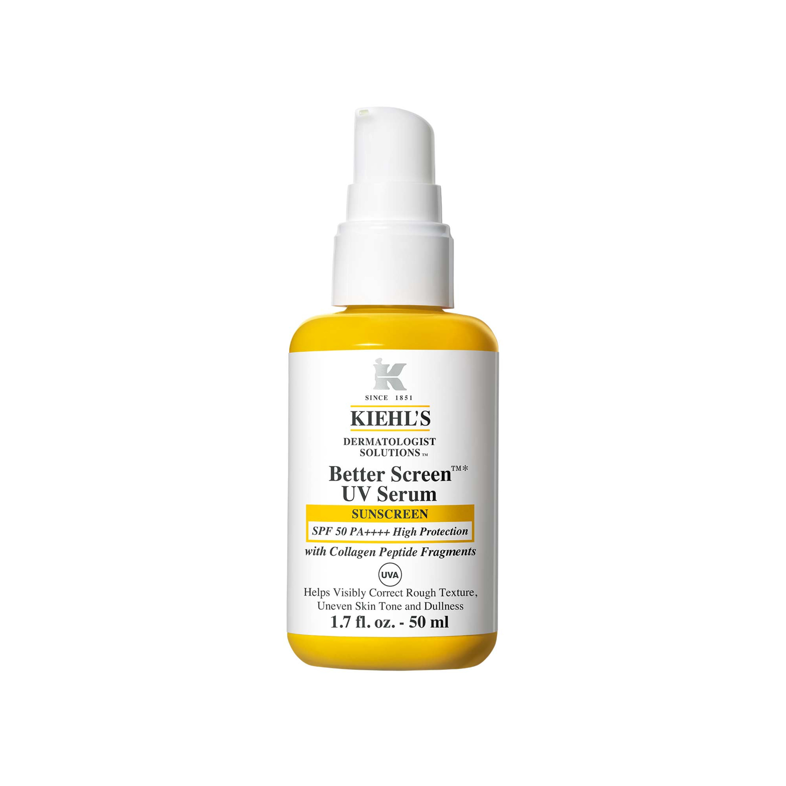 Kiehl’s Better Screen Uv Serum Spf50 Me Πεπτιδιο Κολλαγονου 50Ml