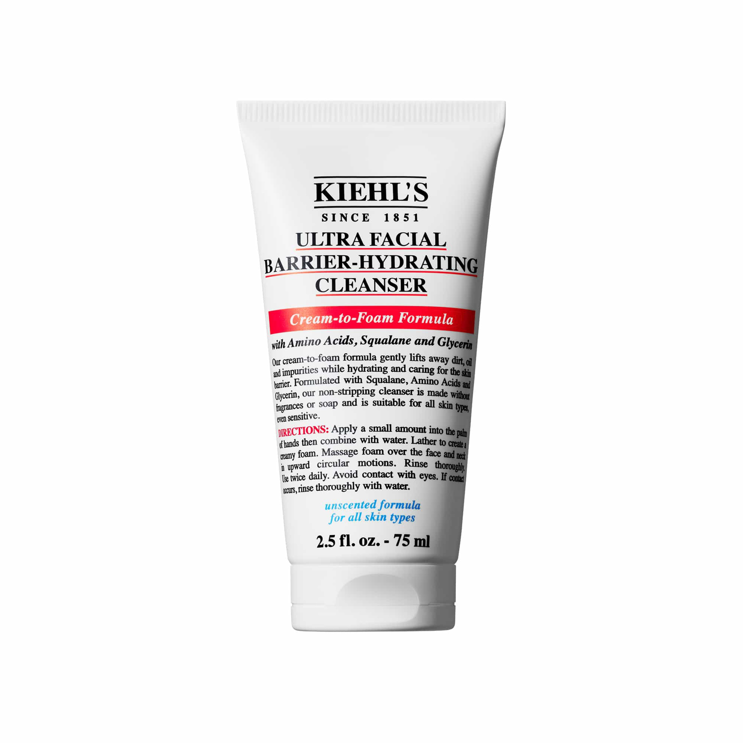 KIEHL’S ULTRA FACIAL BARRIER HYDRATING CLEANSER | 75ml
