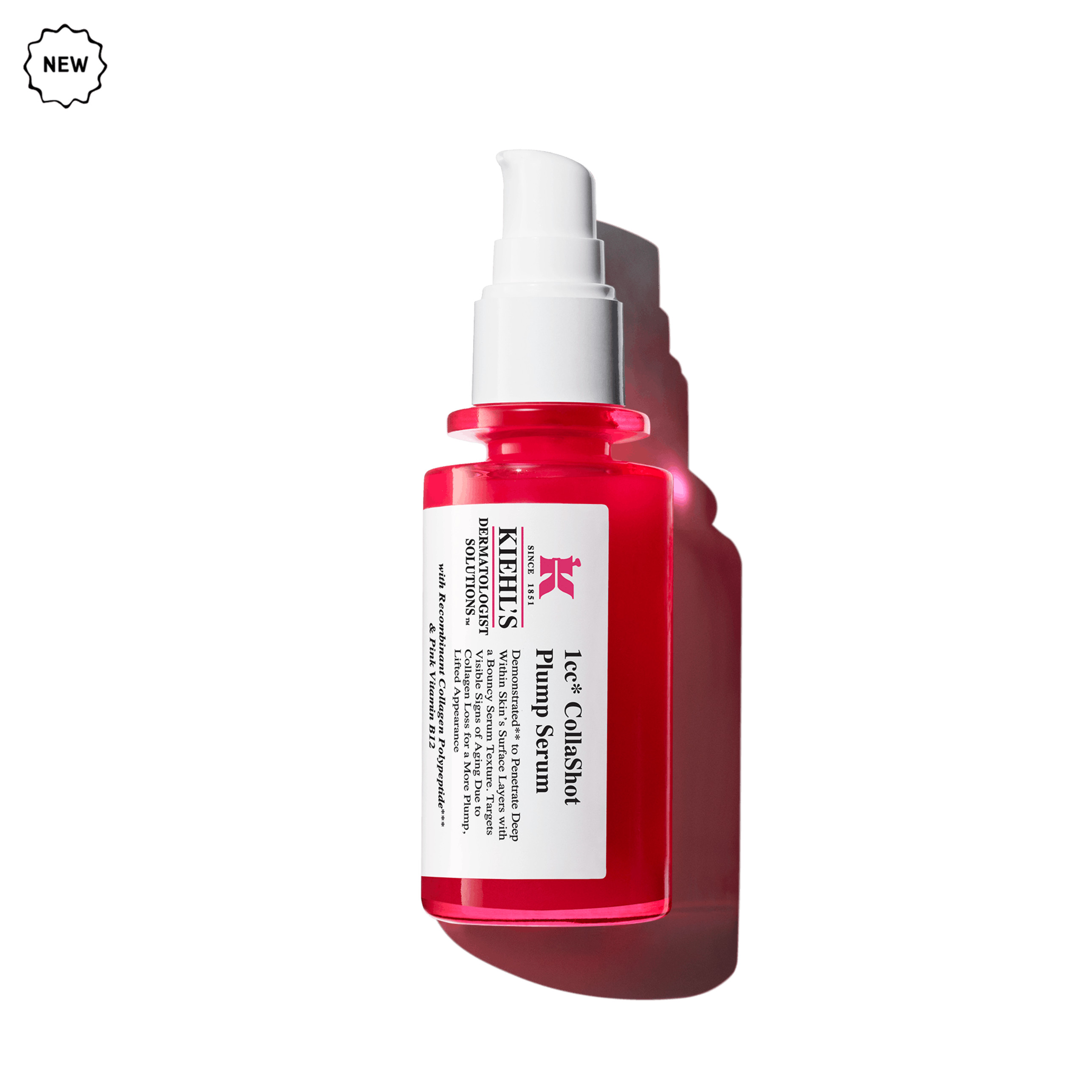 Kiehl’s Collashot Plump Serum Ορος Προσώπου για Επαναφορα Ογκου 50Ml