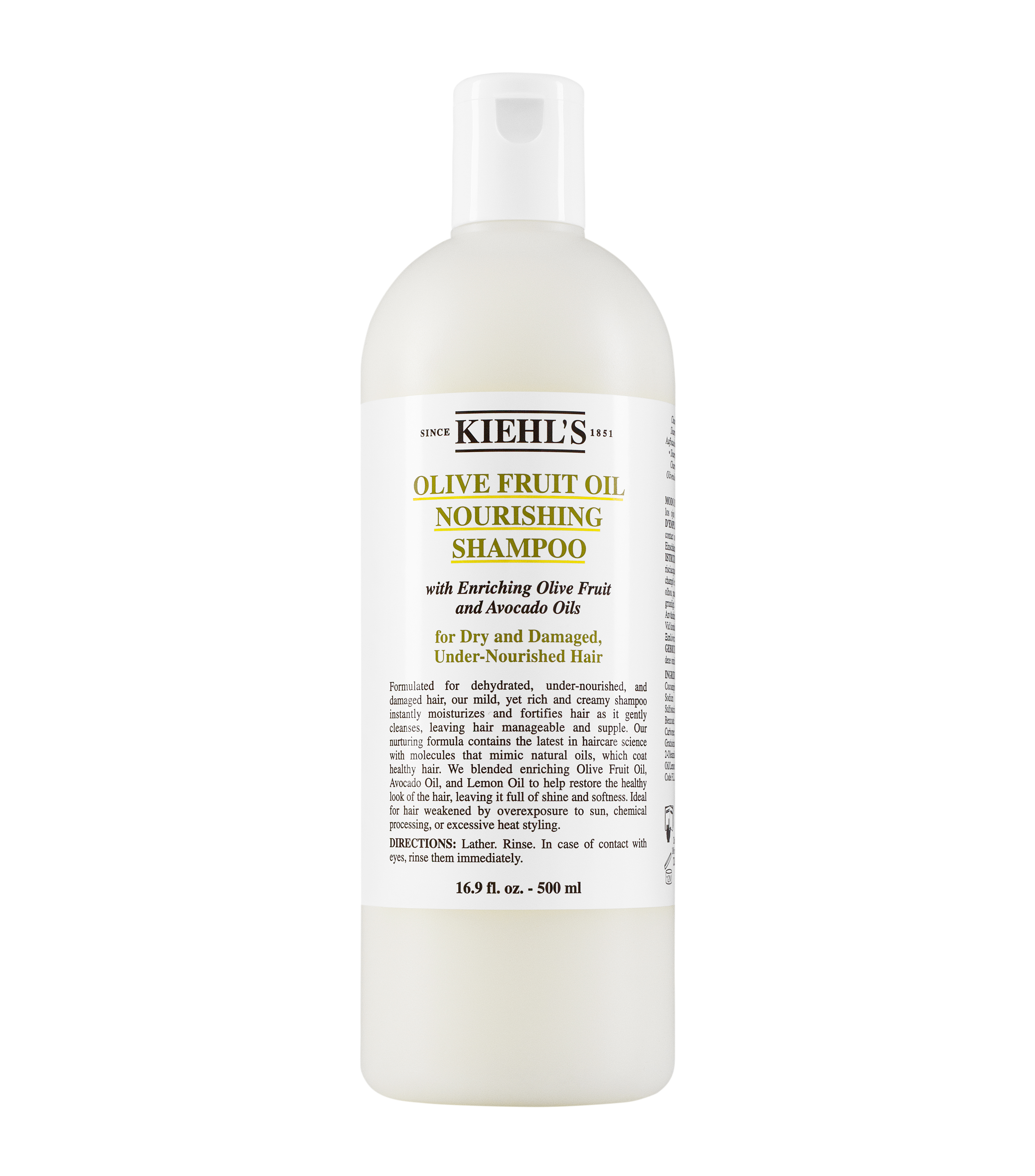 KIEHL’S OLIVE FRUIT OIL NOURISHING SHAMPOO | 500ml