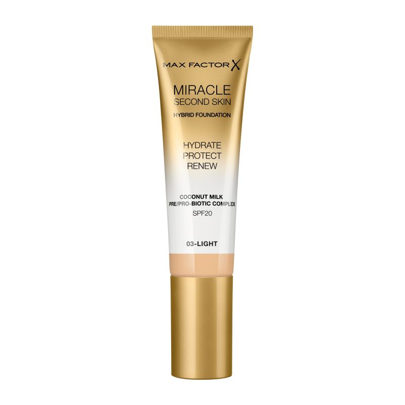 MAX FACTOR MIRACLE SECOND SKIN HYBRID FOUNDATION | 30ml