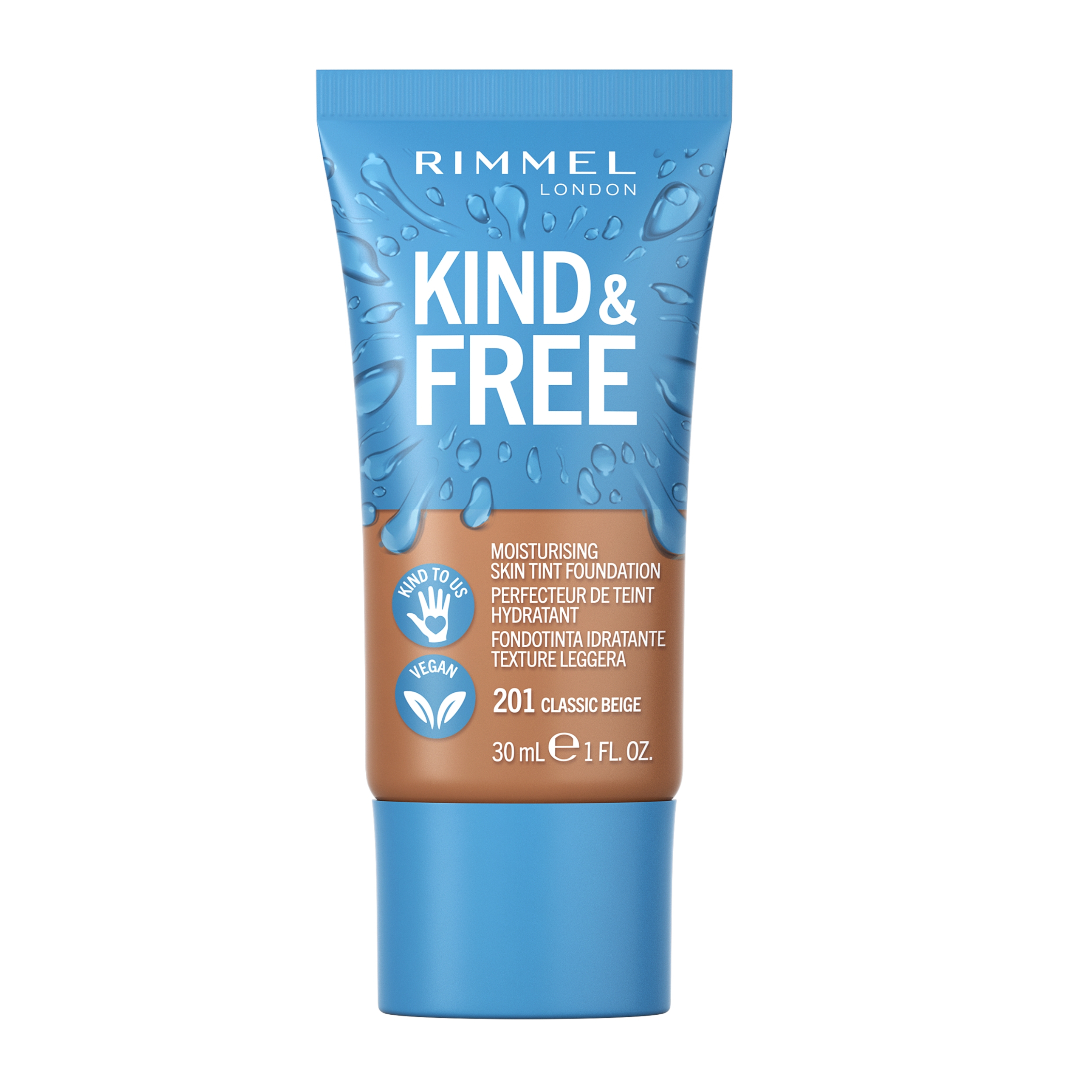 RIMMEL RIMMEL KIND&FREE SKIN TINT | 30ml 400 Natural Beige